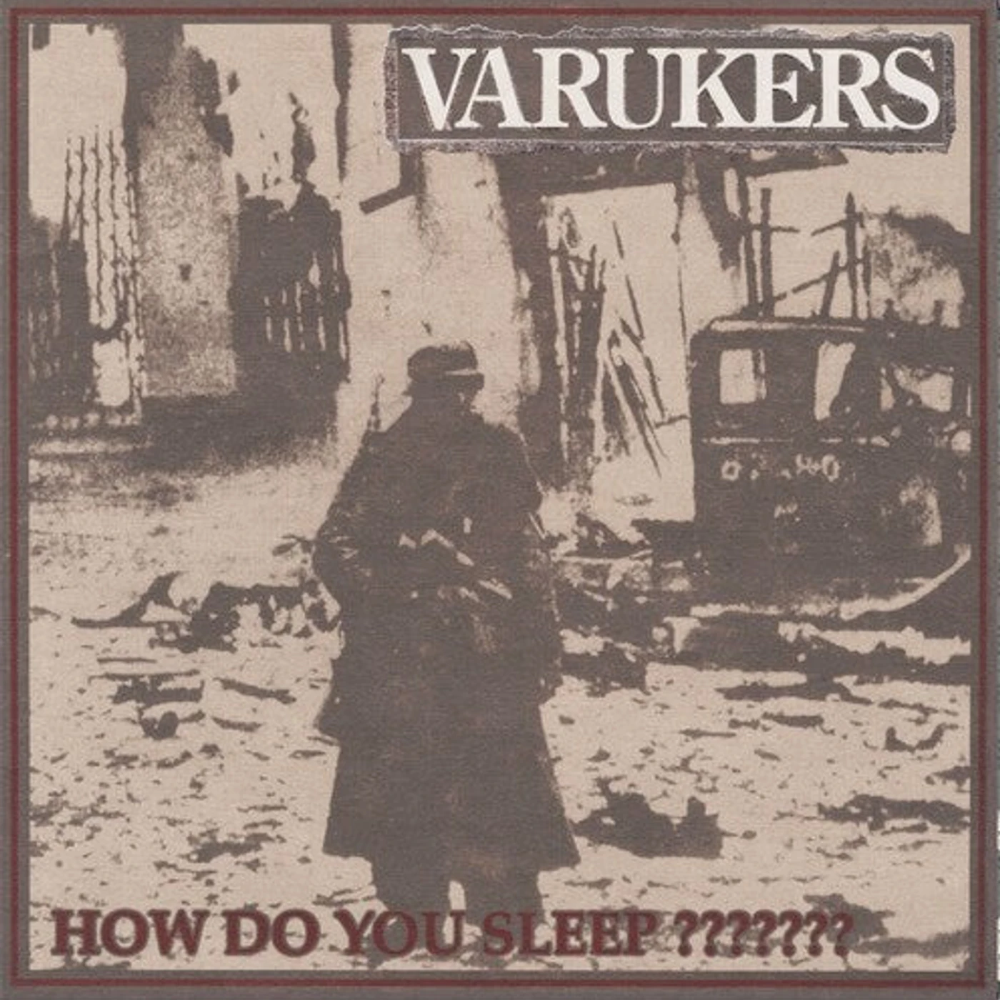The Varukers LP Vinyl - How Do You Sleep??????? - Purple (Bonus Tracks)