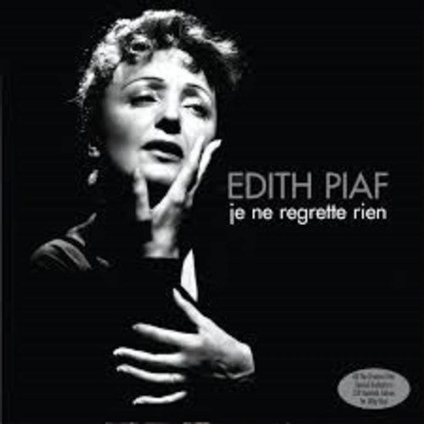 Édith Piaf LP Vinyl - Je Ne Regrette Rien (Uk)