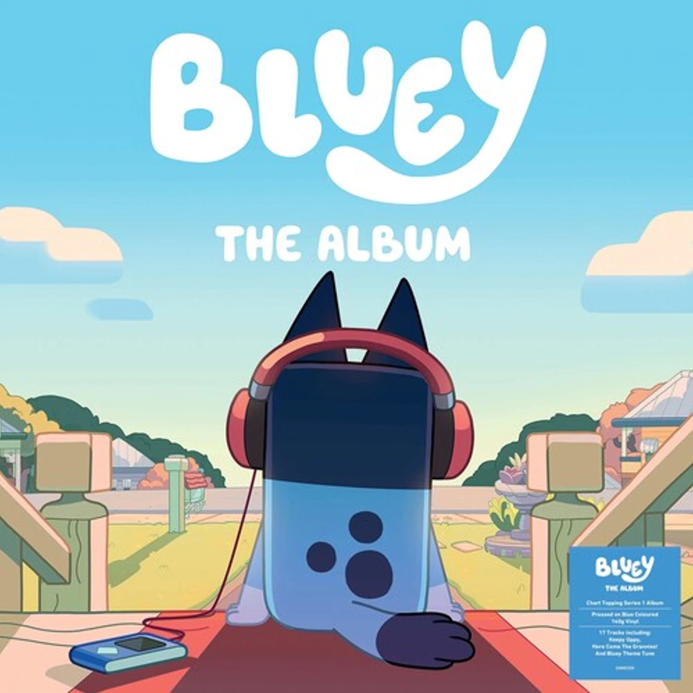Bluey LP Vinyl - Bluey The Album (Blue) (Colv) (Ofgv) (Uk)