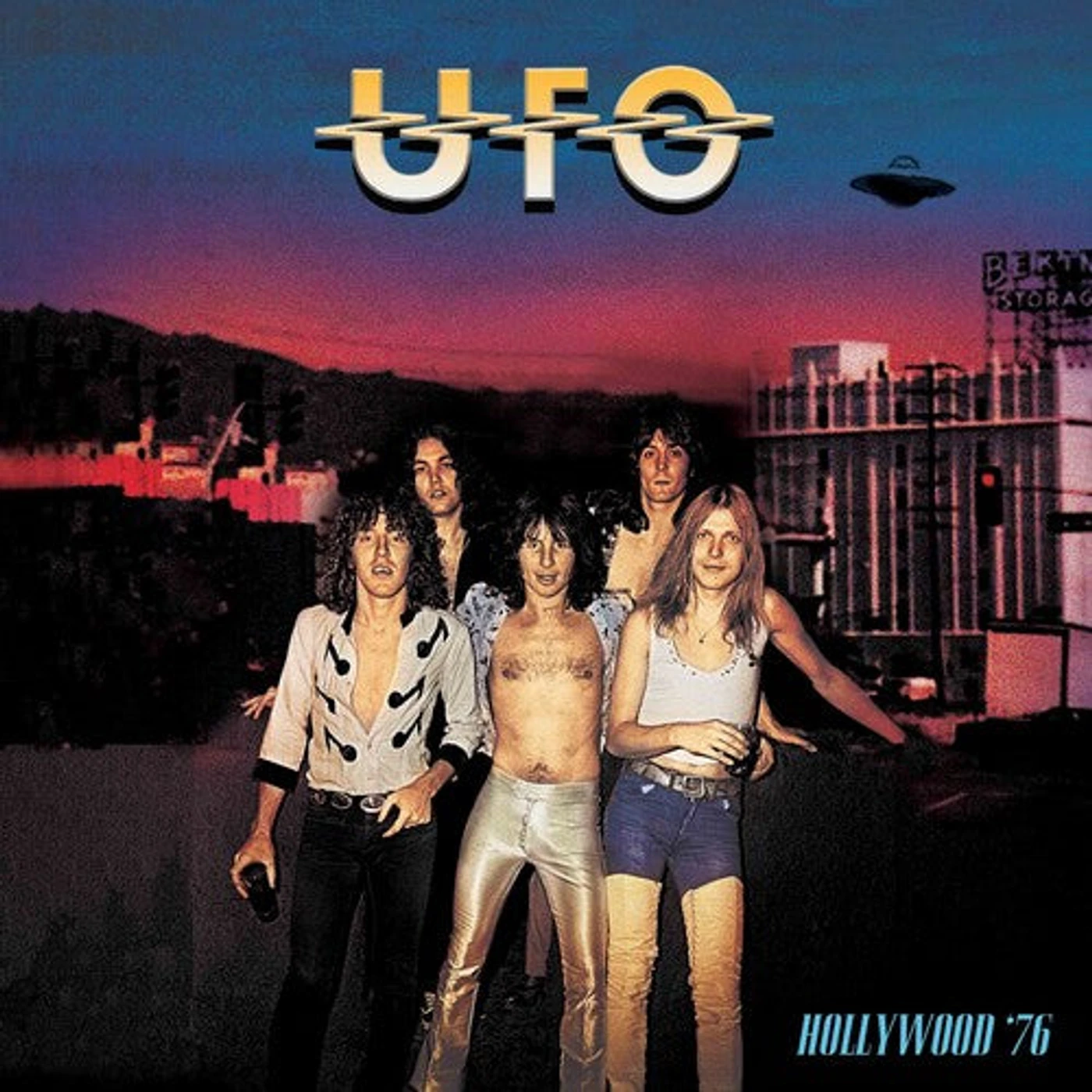 Ufo LP Vinyl - Hollywood '76 - Blue/Red Splatter (Blue) (Colv)