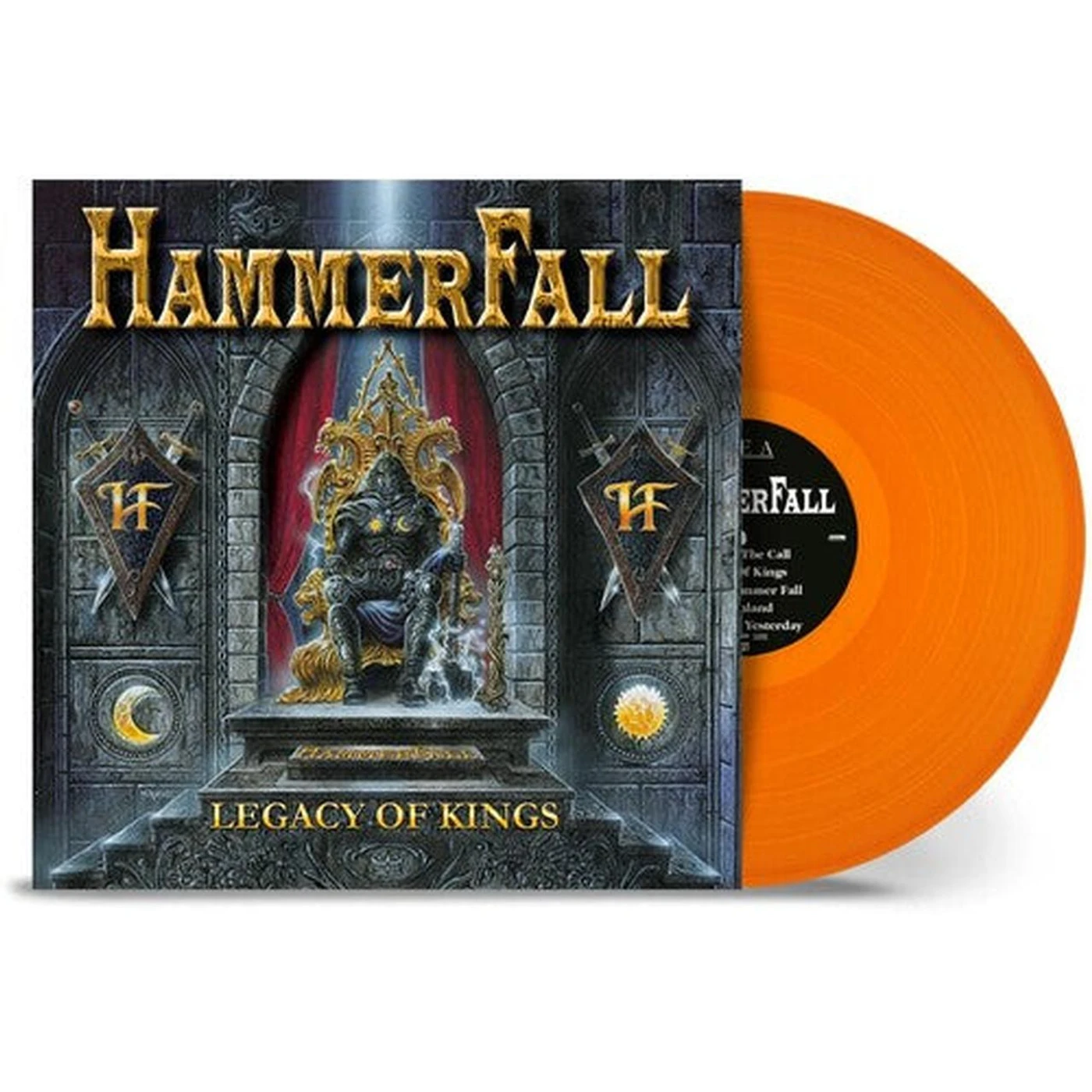 Hammerfall LP Vinyl - Legacy Of Kings - Orange (Colv) (Gate) (Org)