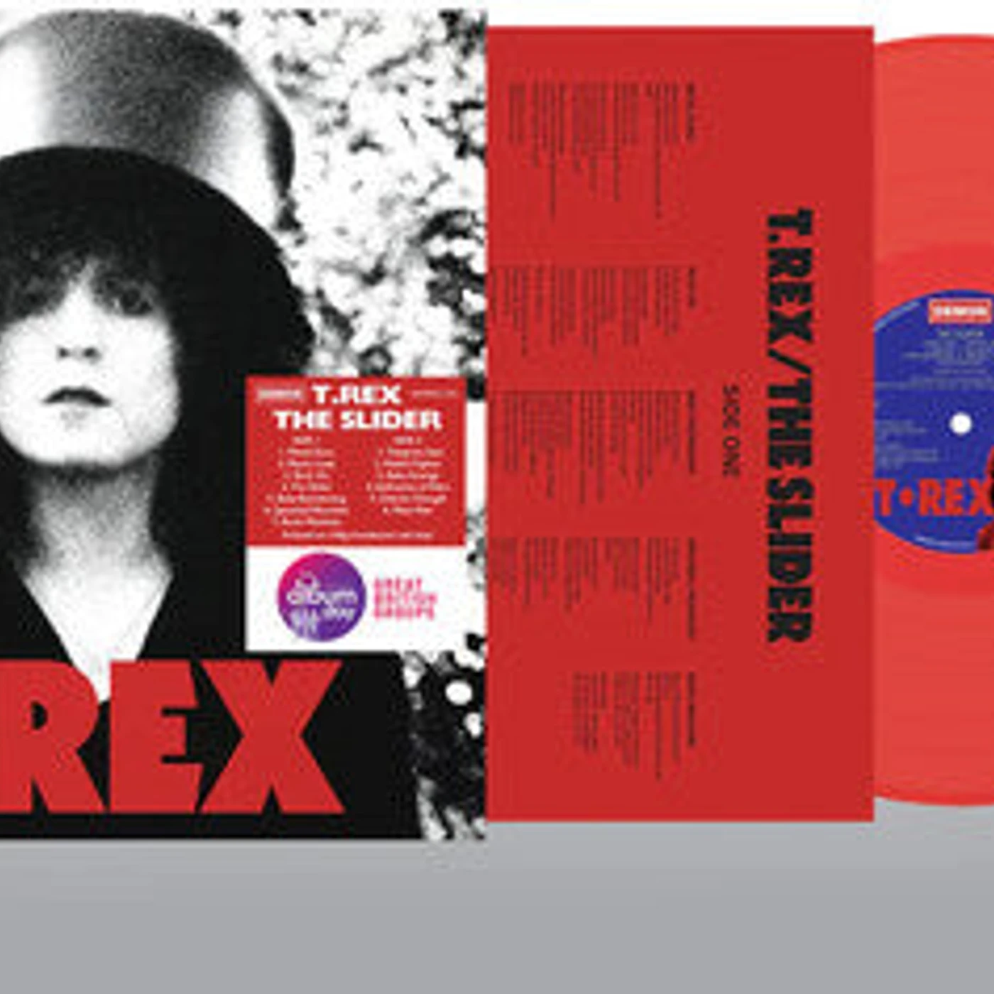 T. Rex LP Vinyl - Slider (Colv) (Ltd) (Ofgv) (Red) (Uk)