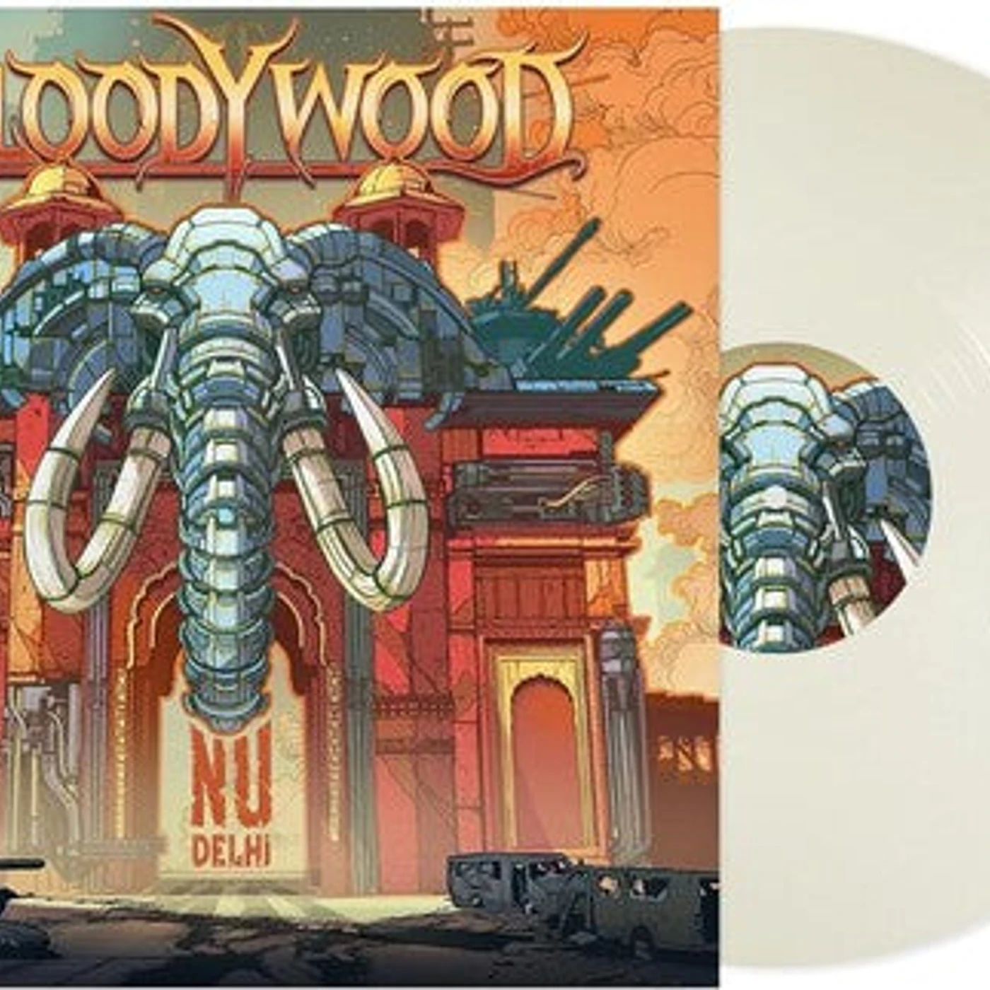 Bloodywood LP Vinyl - Nu Delhi (Colv) (Ltd) (Wht)