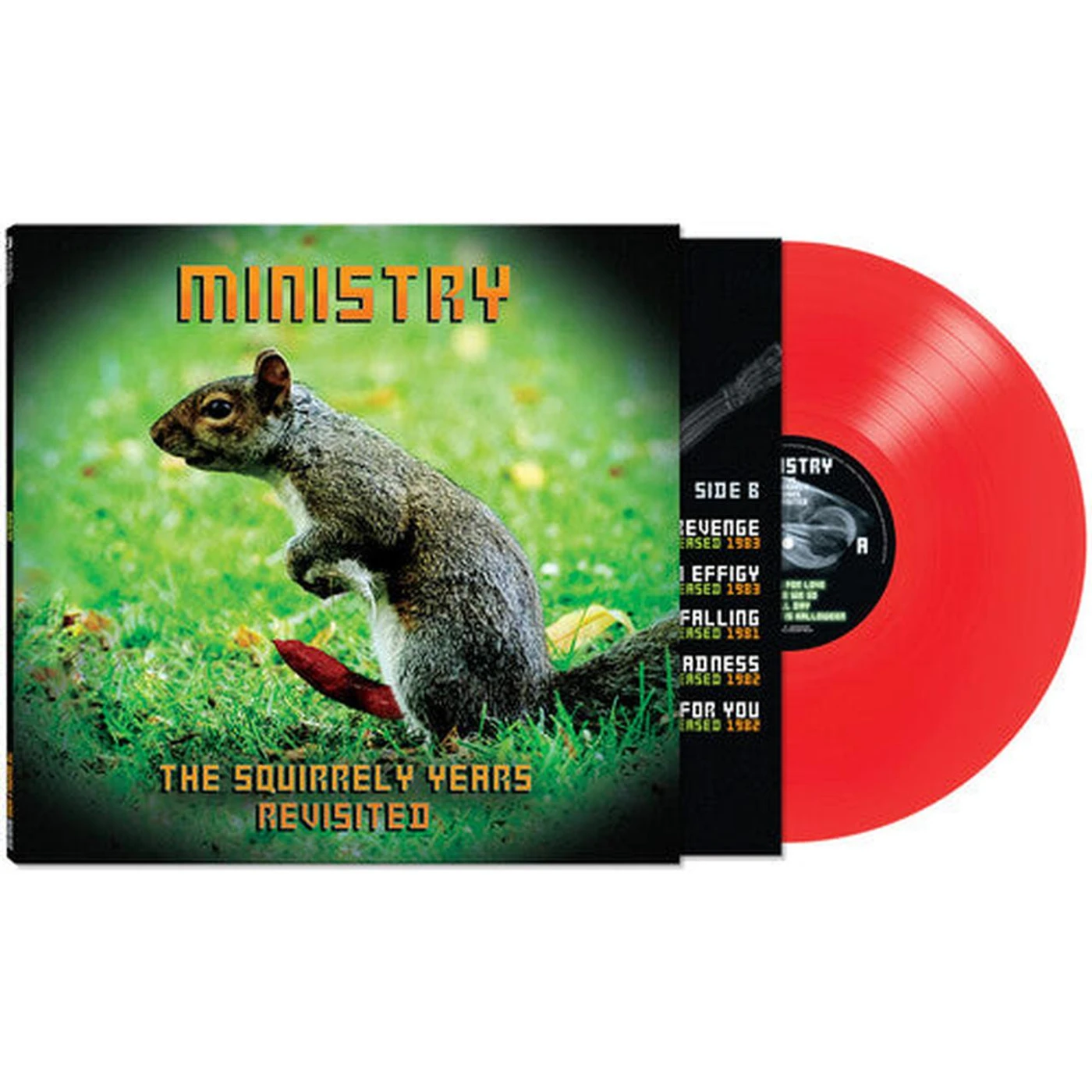 Ministry LP Vinyl - Squirrely Years Revisited (Colv) (Ltd) (Red)