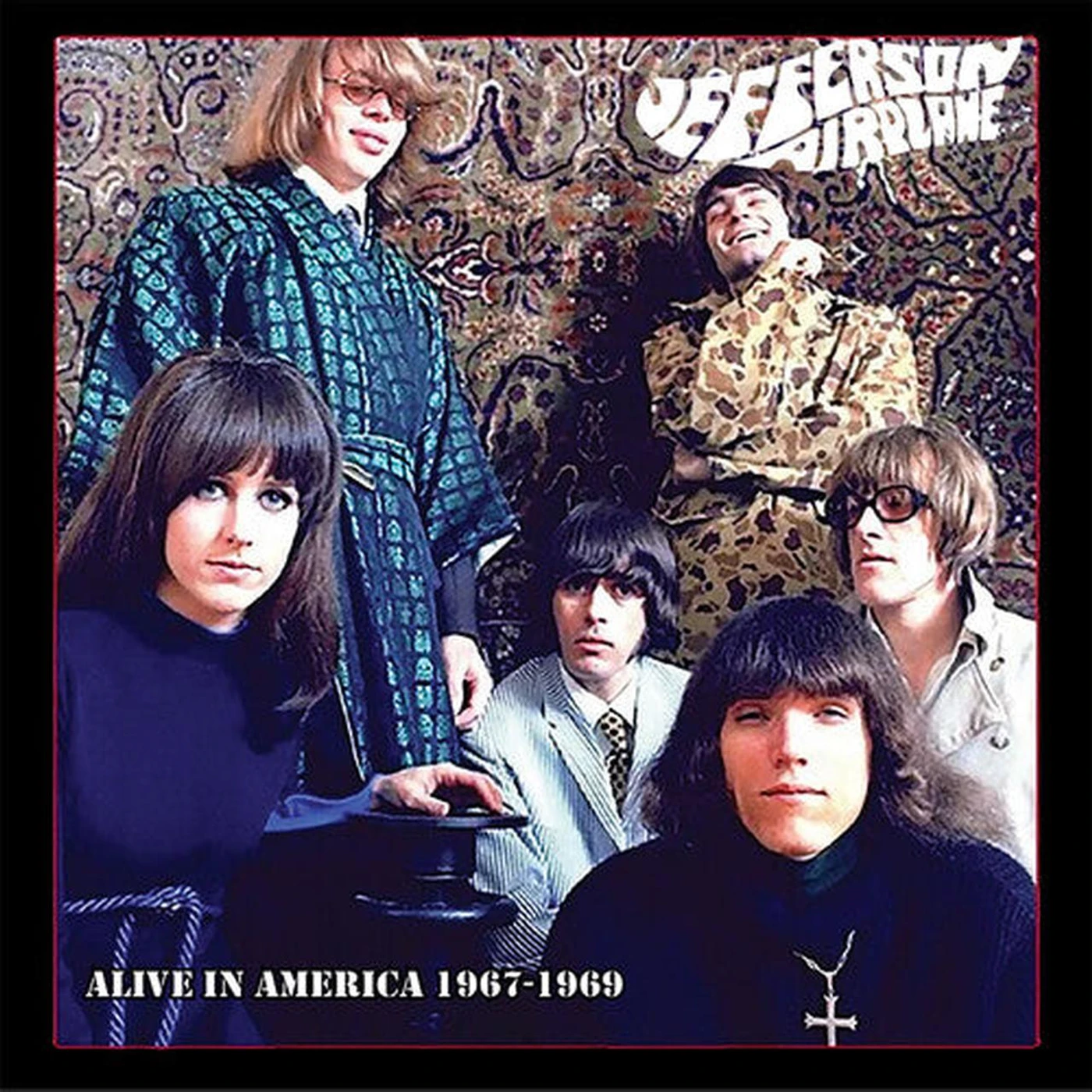 Jefferson Airplane LP Vinyl - Alive In America 1967-1969 - Marble (Colv)