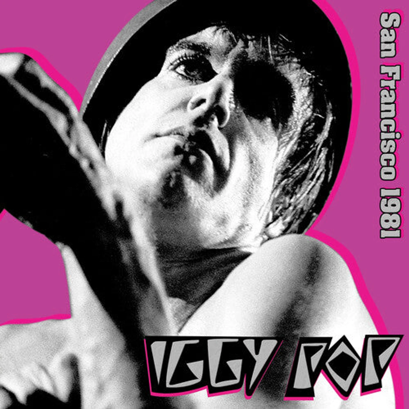 Iggy Pop LP Vinyl - San Francisco 1981 - Silver (Colv) (Ltd) (Slv)