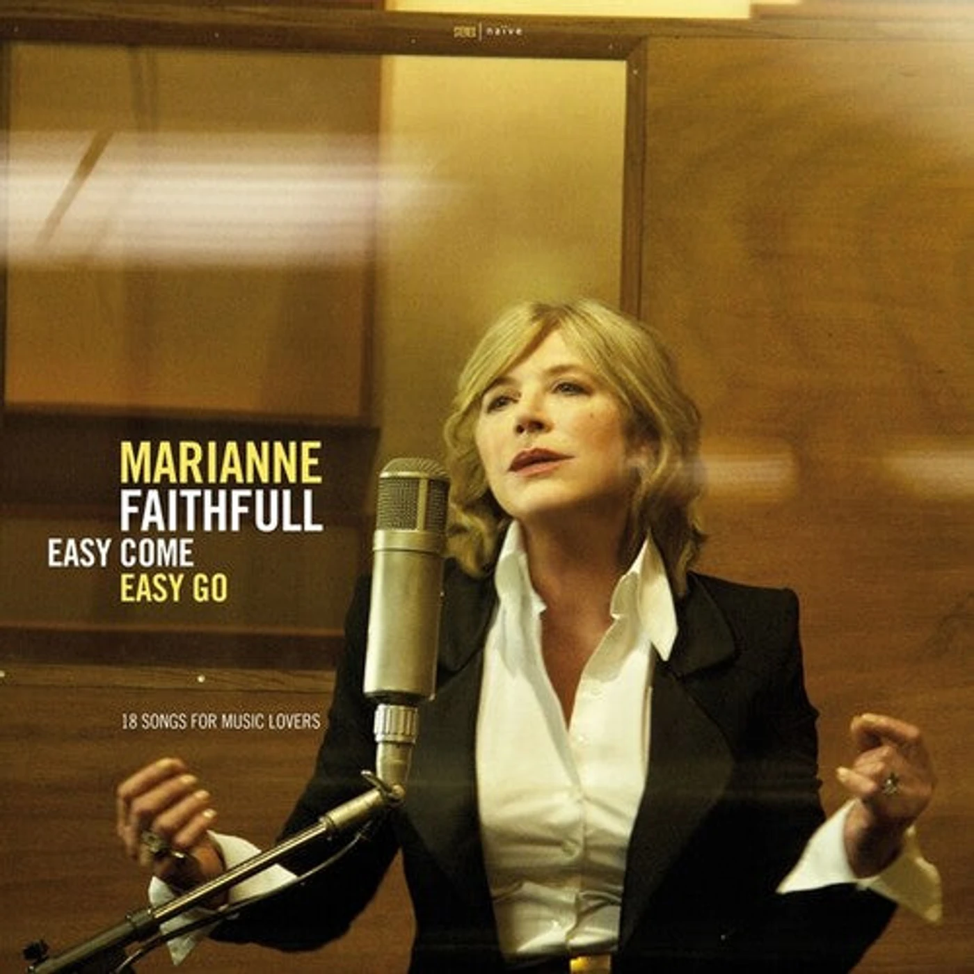 Marianne Faithfull LP Vinyl - Easy Come Easy Go - White (Colv) (Gate) (Ogv)