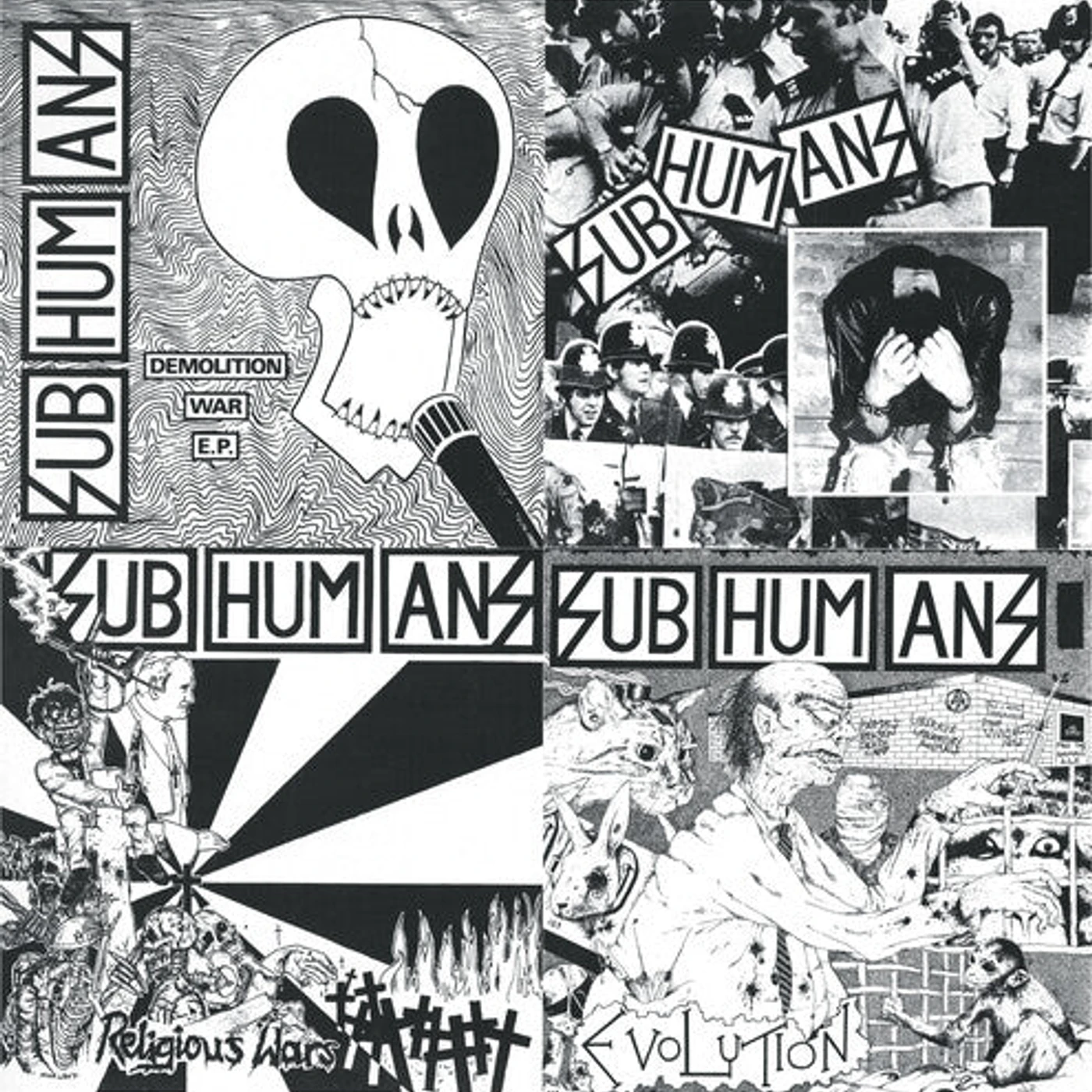 Subhumans LP Vinyl - Subhumans