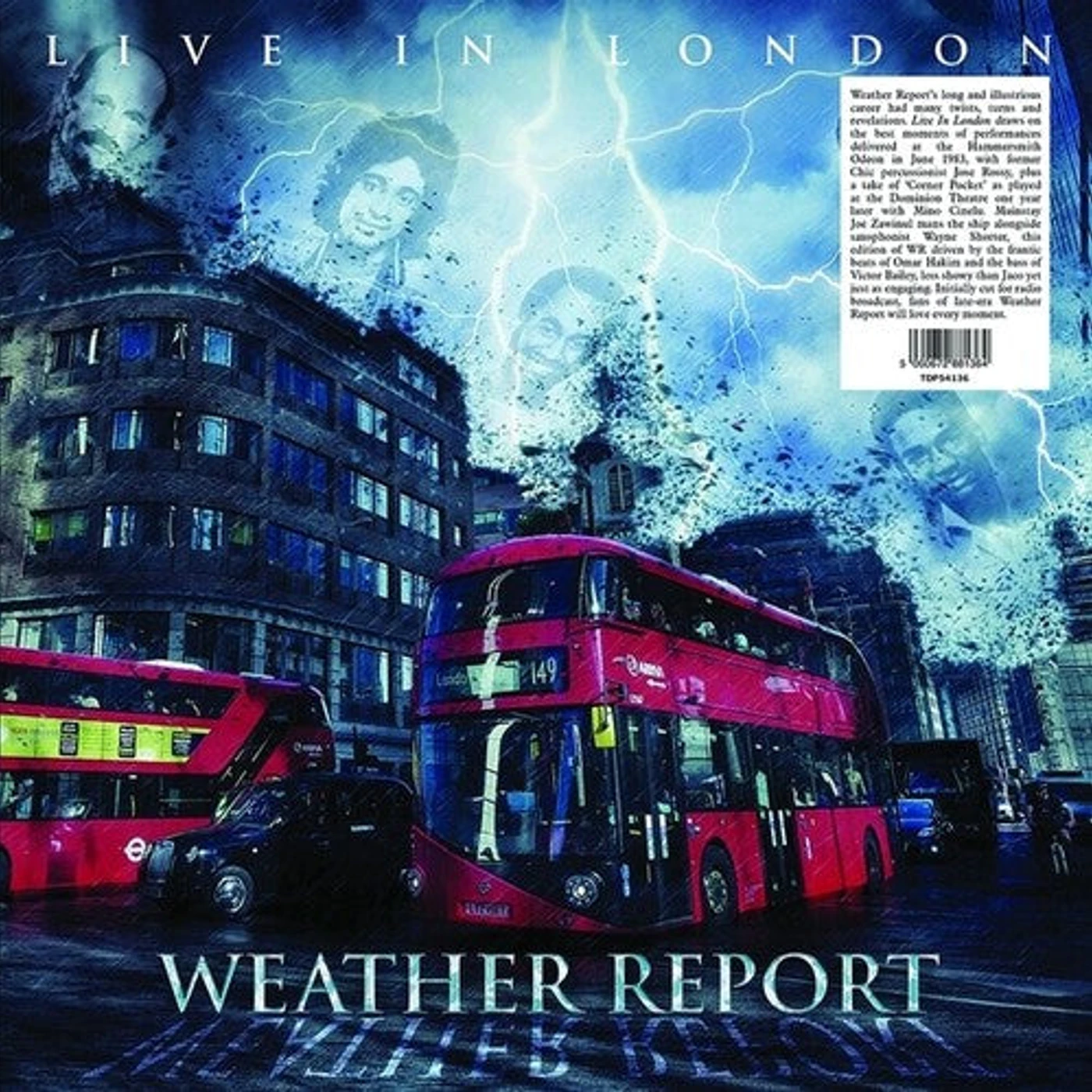 Weather Report LP Vinyl - Live In London