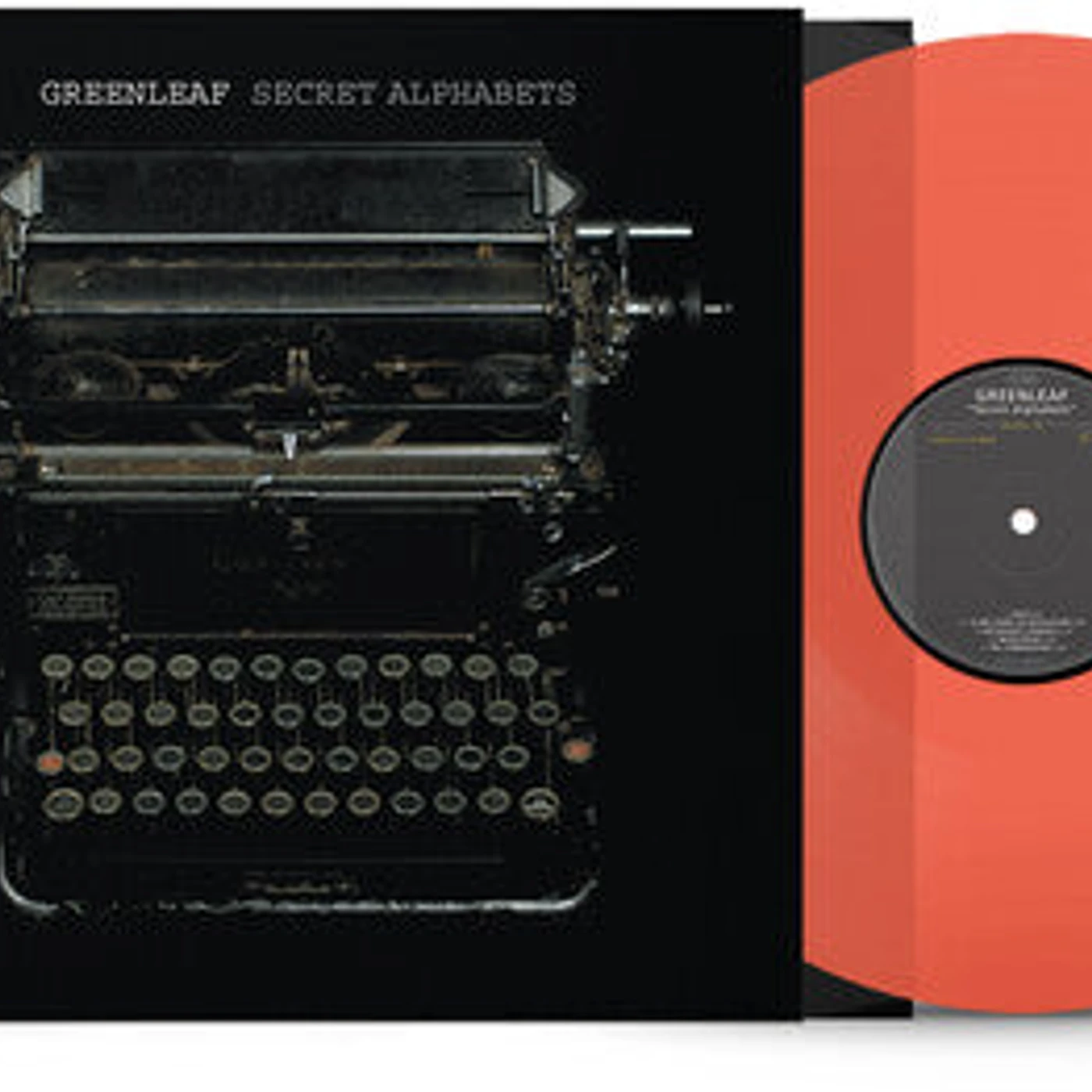 Greenleaf LP - Secret Alphabets (Neon Orange Transparent Vinyl)