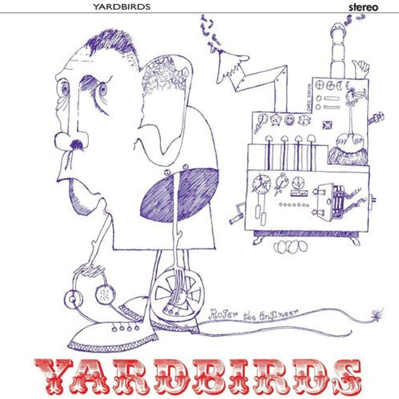 The Yardbirds LP Vinyl - Yardbirds (Roger The Engineer) (Blk) (Ogv) (Hfsm)