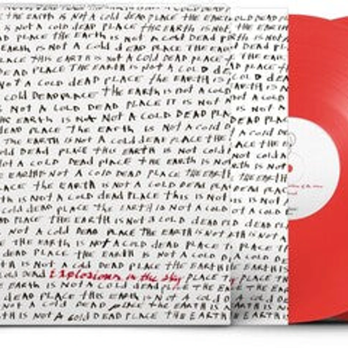 Explosions In The Sky LP Vinyl - Earth Is Not A Cold Dead Place - Red (Colv) (Red)
