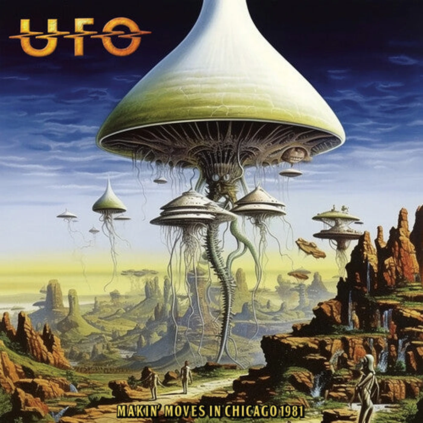 Ufo LP Vinyl - Makin' Moves In Chicago 1981 - Red (Colv) (Red)