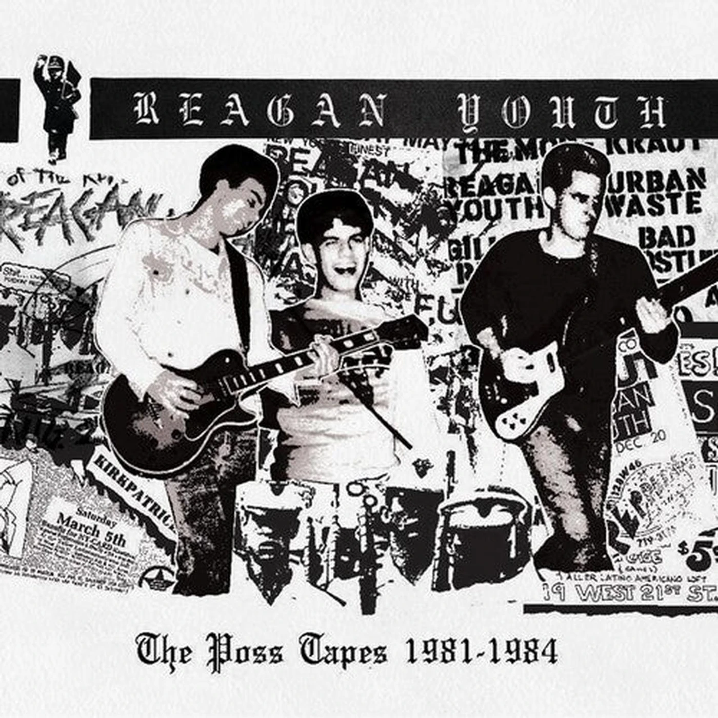 Reagan Youth LP Vinyl - Poss Tapes - 1981-1984 - Coke Bottle Green (Colv)