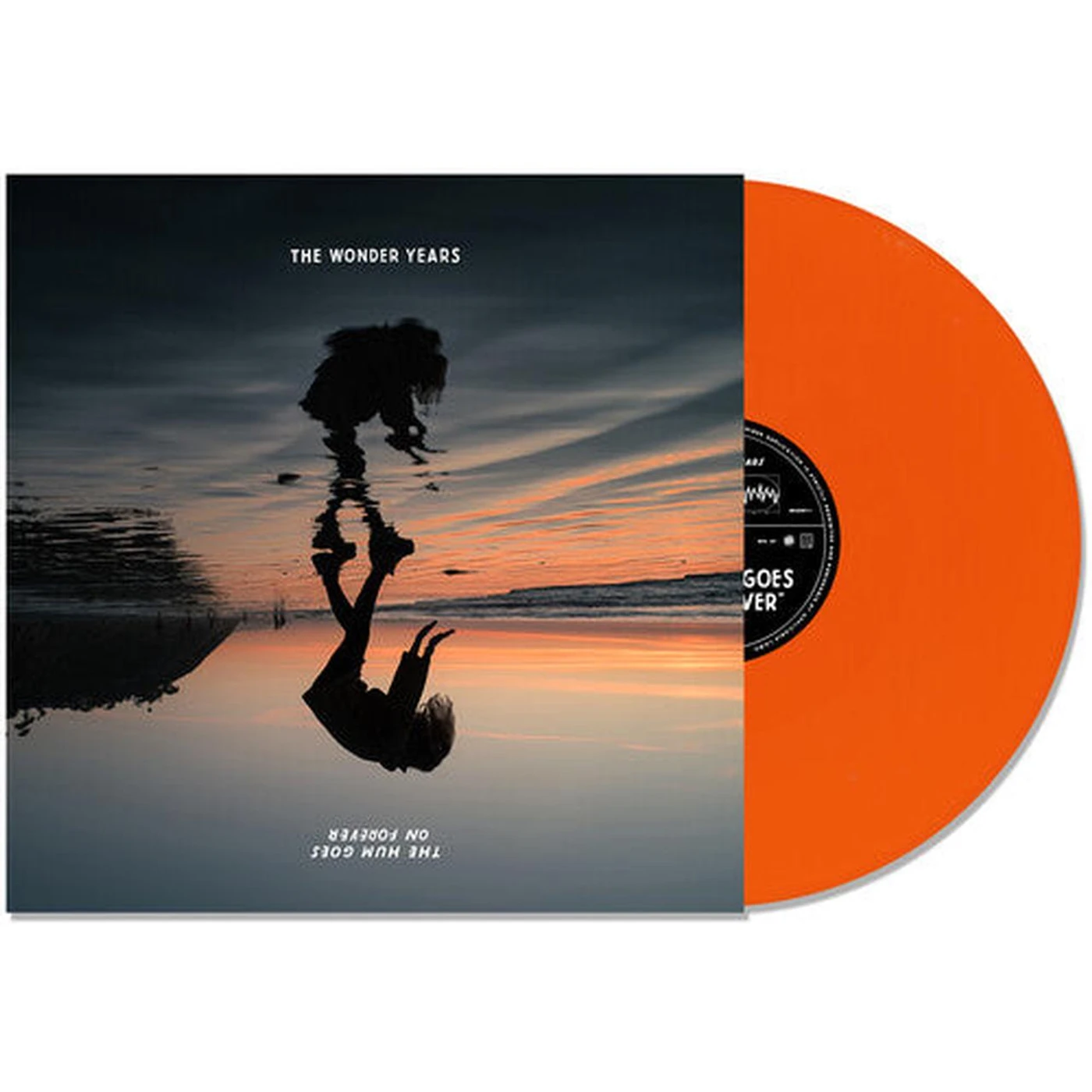 The Wonder Years LP Vinyl - Hum Goes On Forever - Orange (Colv) (Gate) (Org)