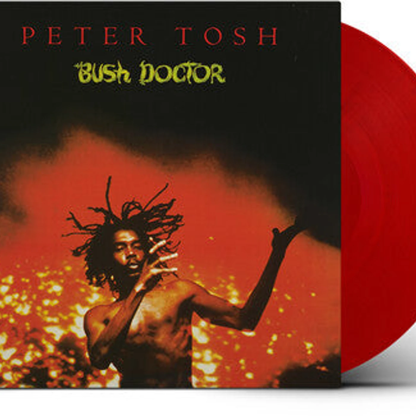 Peter Tosh LP Vinyl - Bush Doctor (Colv) (Red)