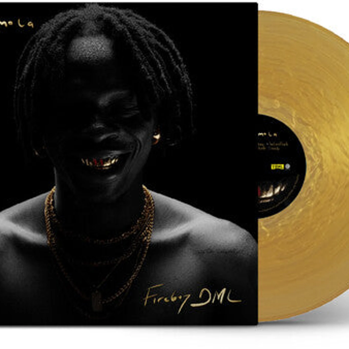 Fireboy DML LP Vinyl - Adedamola - Gold (Colv) (Gol)