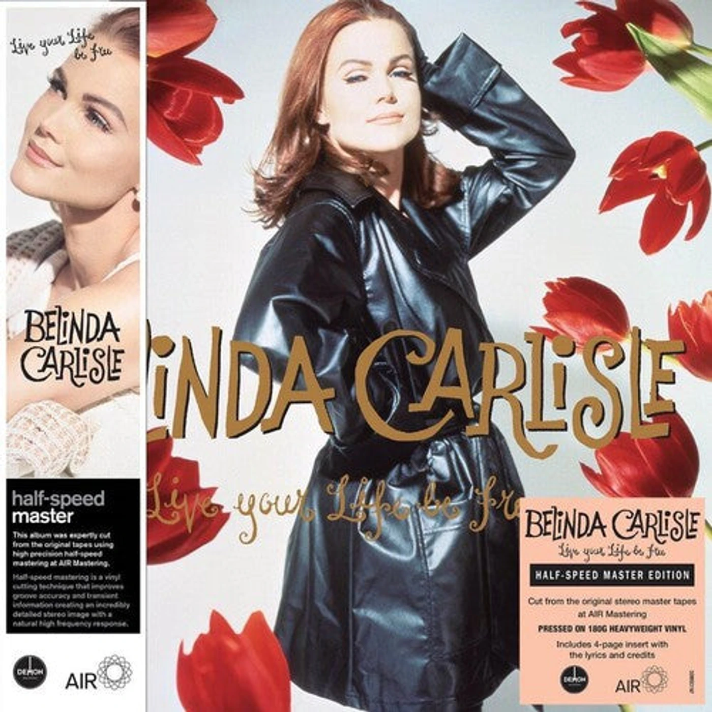 Belinda Carlisle LP Vinyl - Live Your Life Be Free (Blk) (Ogv) (Hfsm) (Uk)