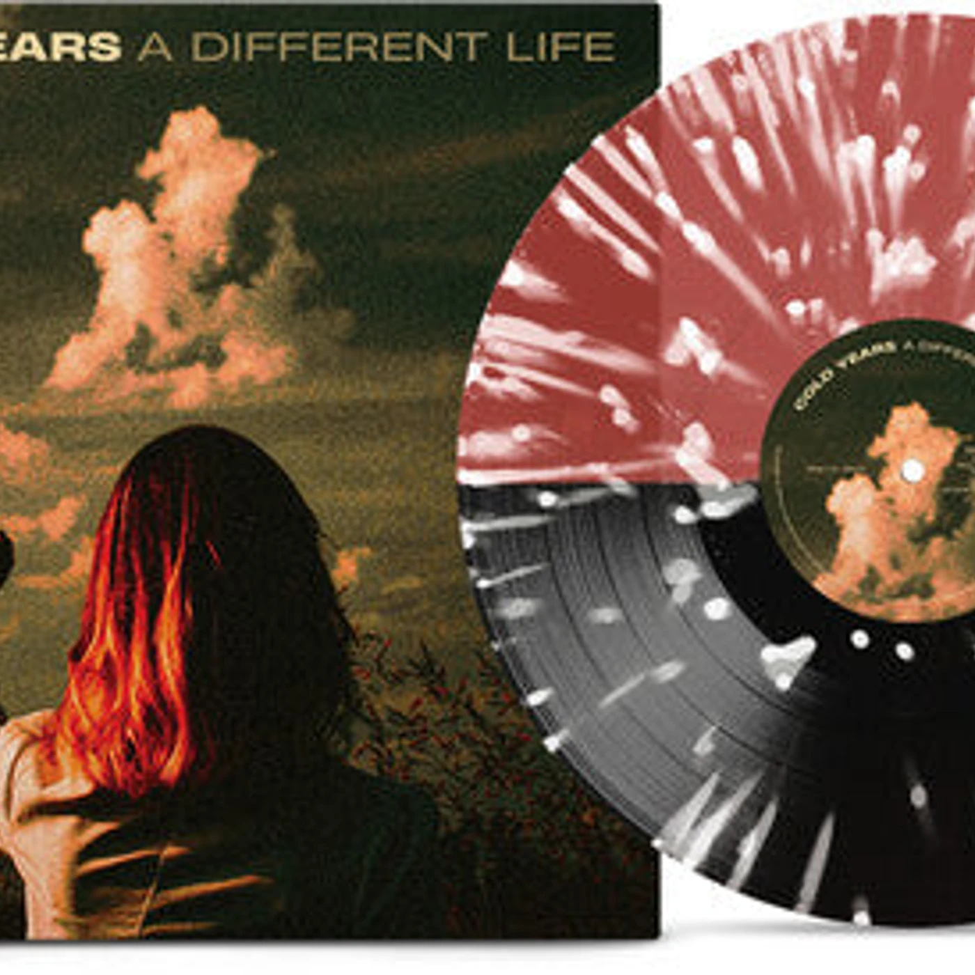 Cold Years LP - A Different Life (Half Black/Half Blood Red With White Splatter) (Vinyl)