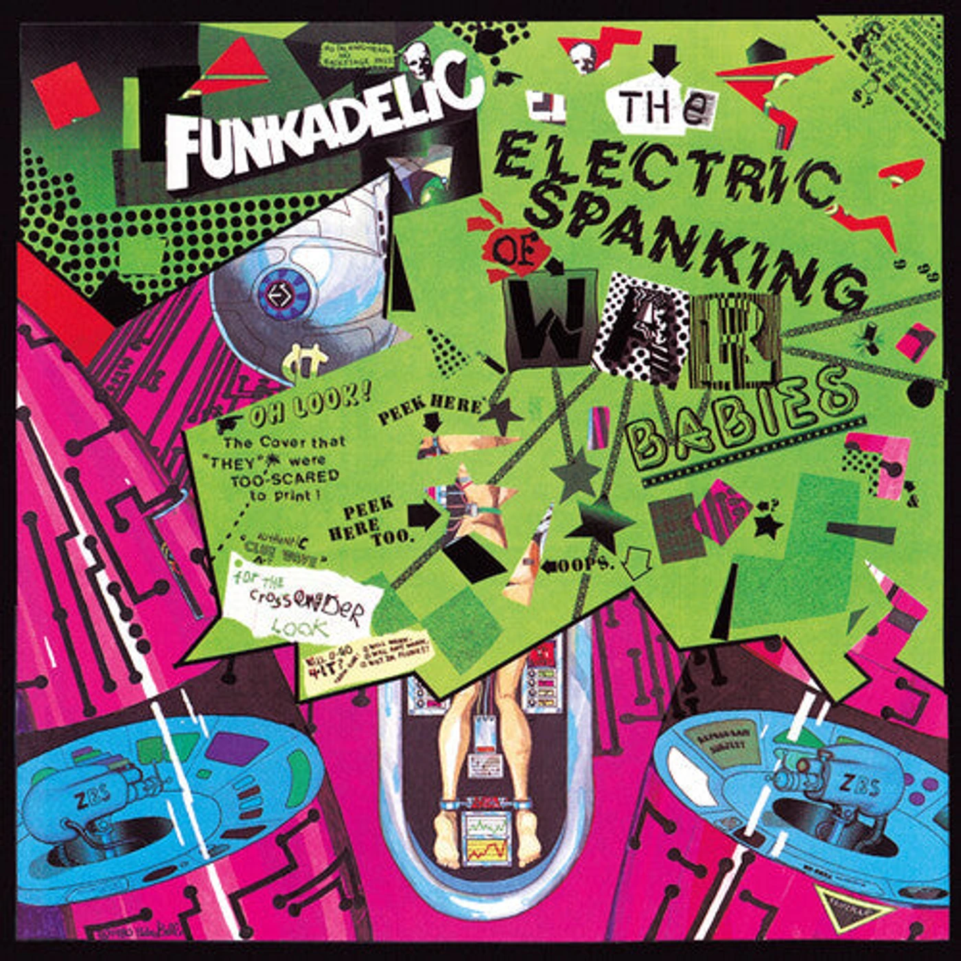 Funkadelic LP Vinyl - Electric Spanking Of War Babies (Uk)