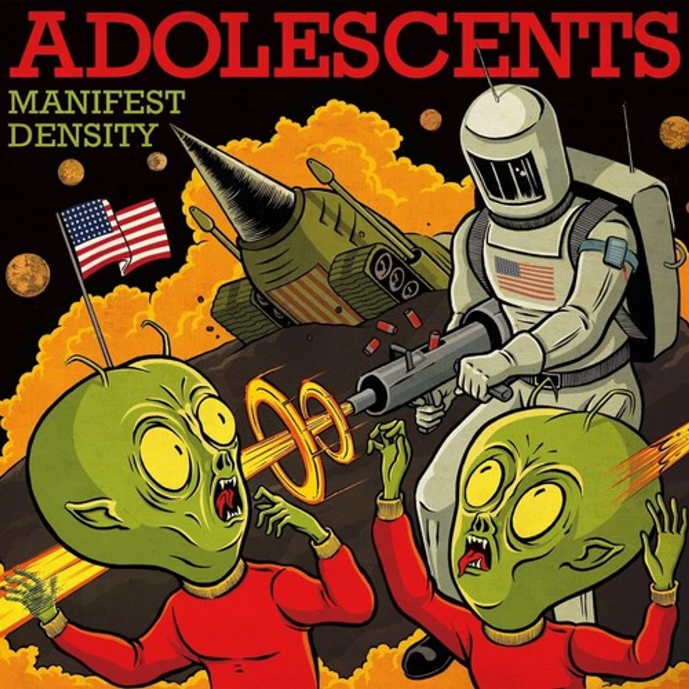 Adolescents LP Vinyl - Manifest Destiny (Ogv)