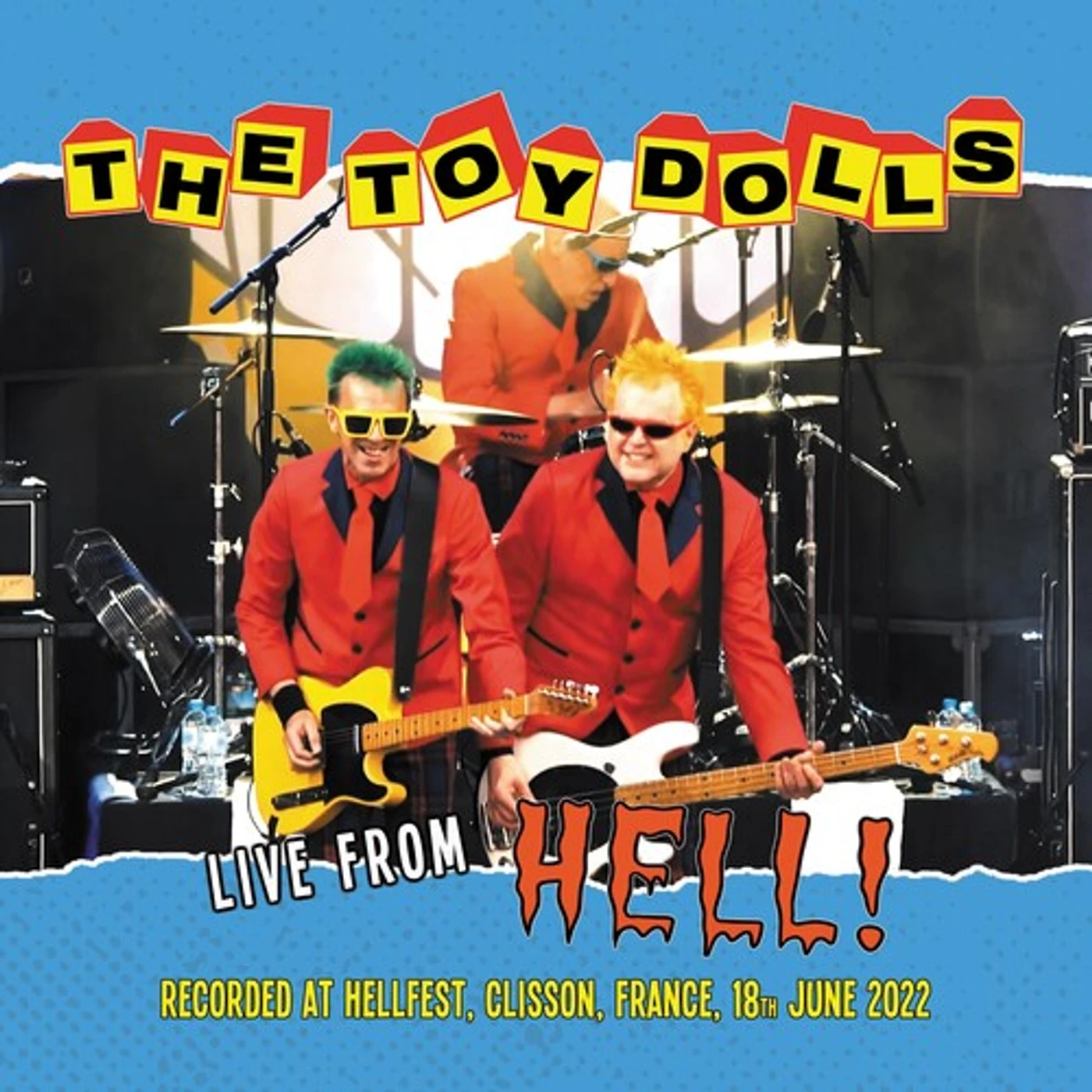 The Toy Dolls LP Vinyl - Live From Hell