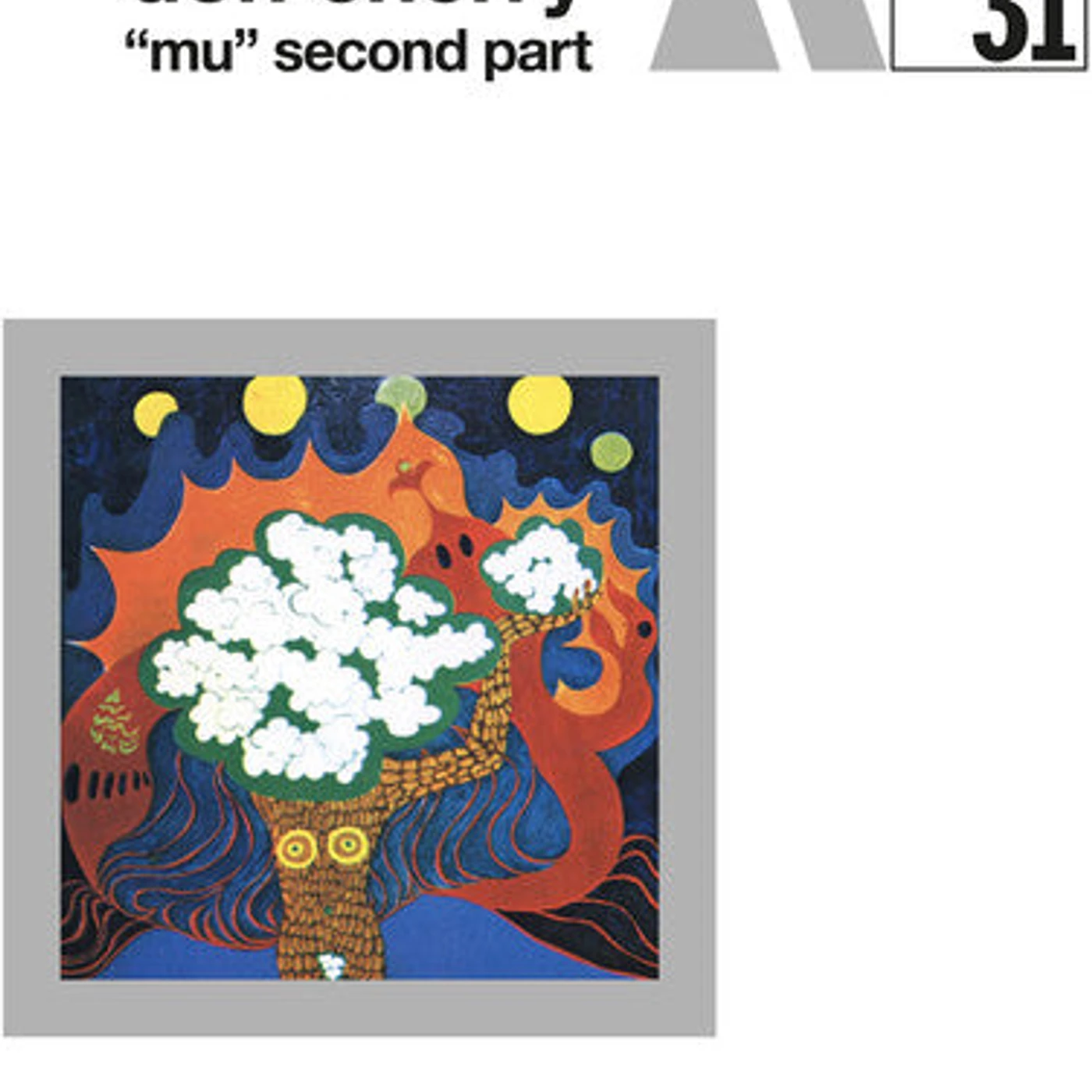 Don Cherry LP Vinyl - Mu Second Part (Ogv)