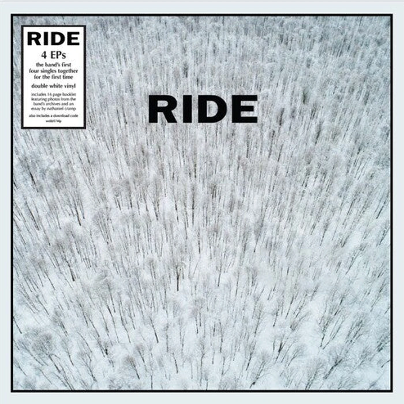 Ride LP Vinyl - 4 Eps (Coloured Vinyl) (Ltd) (Wht) (Uk)