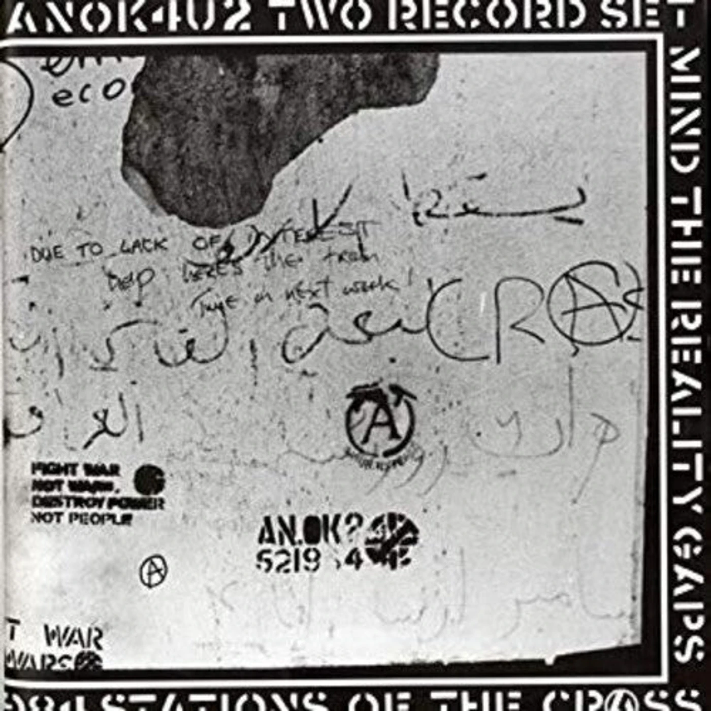 Crass LP Vinyl - Stations Of The Crass