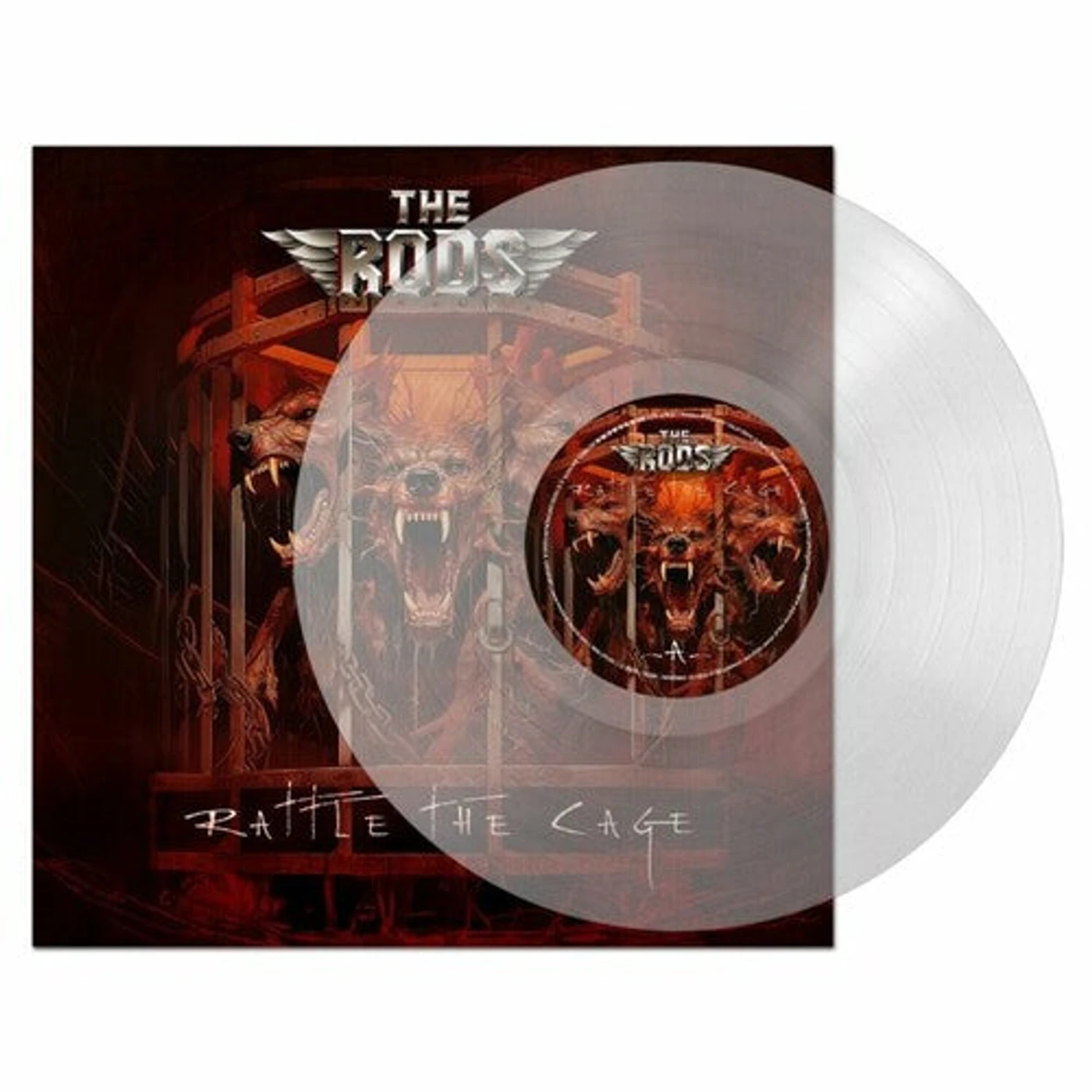 Rods, The LP - Rattle The Cage (Clear Vinyl)