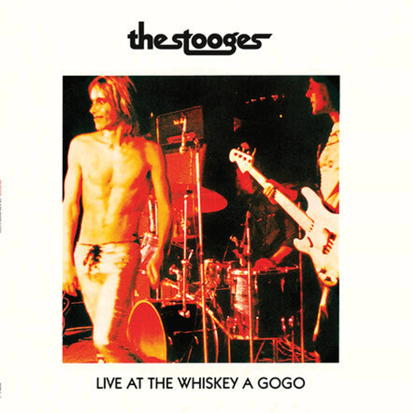 The Stooges LP Vinyl - Live At Whiskey A Gogo (Bonus Track) (Coloured Vinyl) (Wht)
