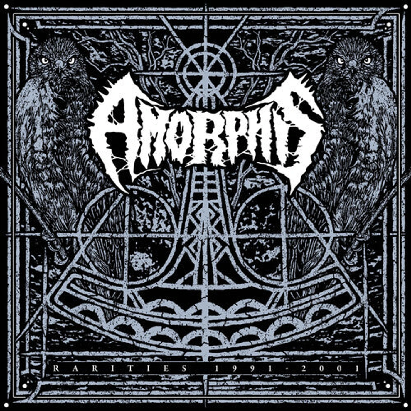 Amorphis LP Vinyl - Rarities 1991 - 2001 (Blue) (Coloured Vinyl)