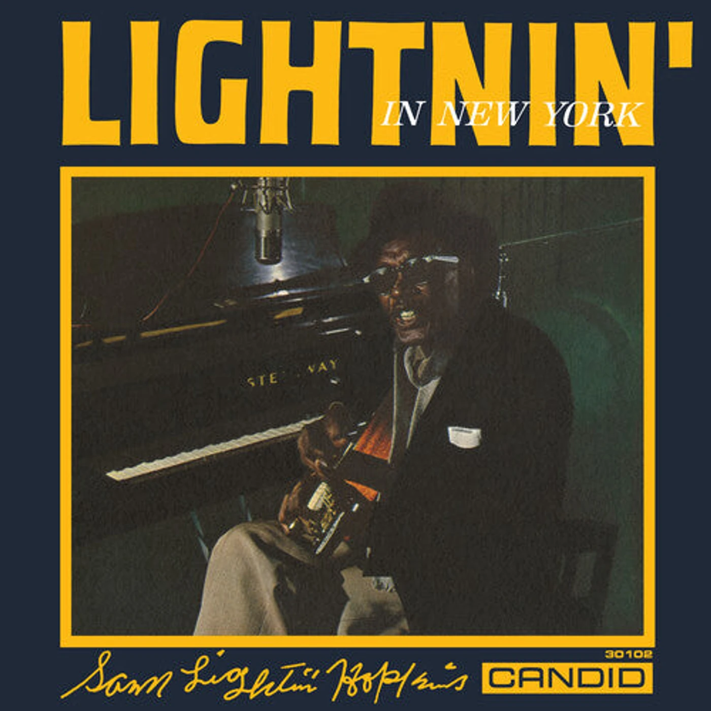 Lightnin' Hopkins LP Vinyl - Lightnin' In New York (Ogv) (Rmst)