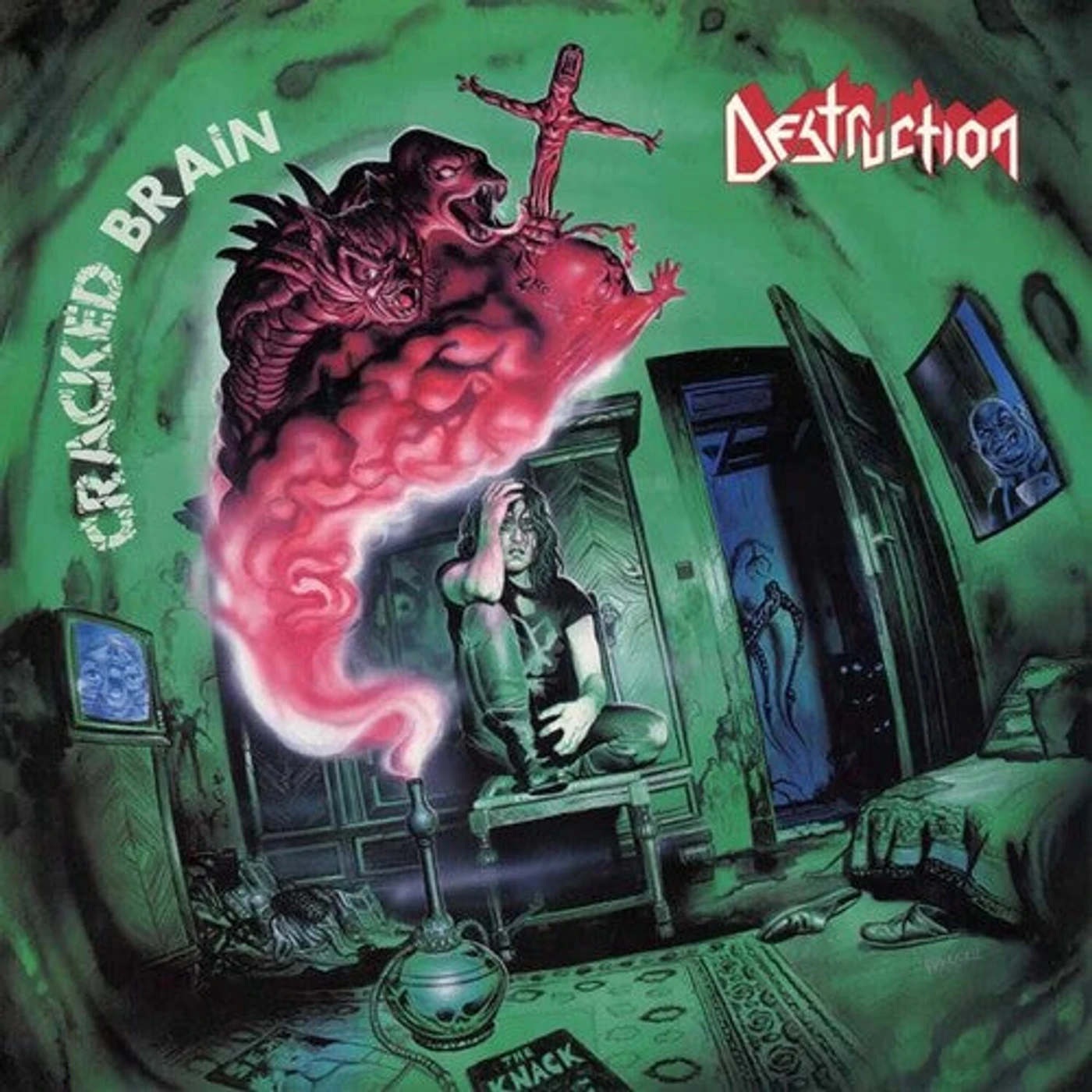 Destruction LP - Cracked Brain (Mixed Splatter Vinyl)