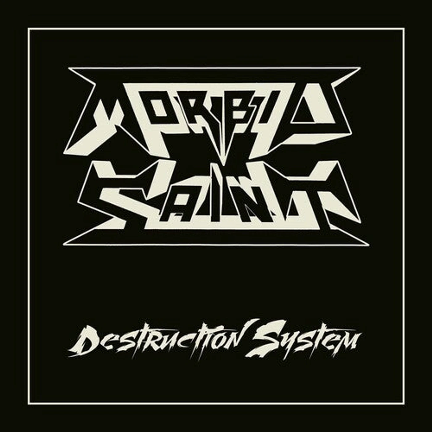 Morbid Saint LP - Destruction System (Bone Vinyl)