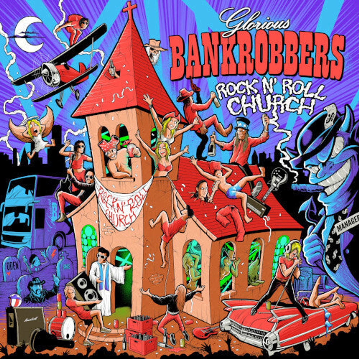 Glorious Bankrobbers LP - Rock'N'Roll Church (Vinyl)