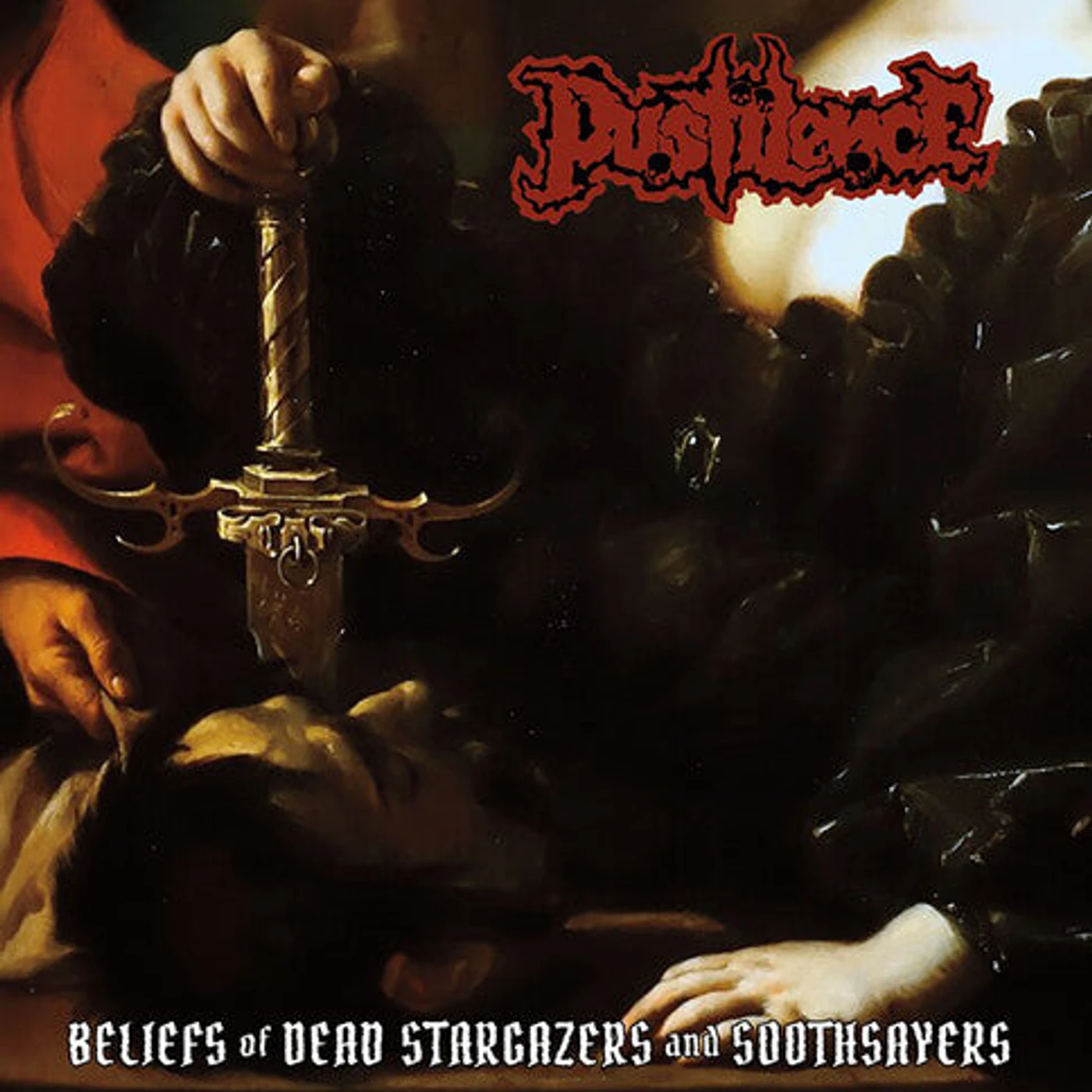 Pustilence LP Vinyl - Beliefs Of Dead Stargazers And Soothsayers