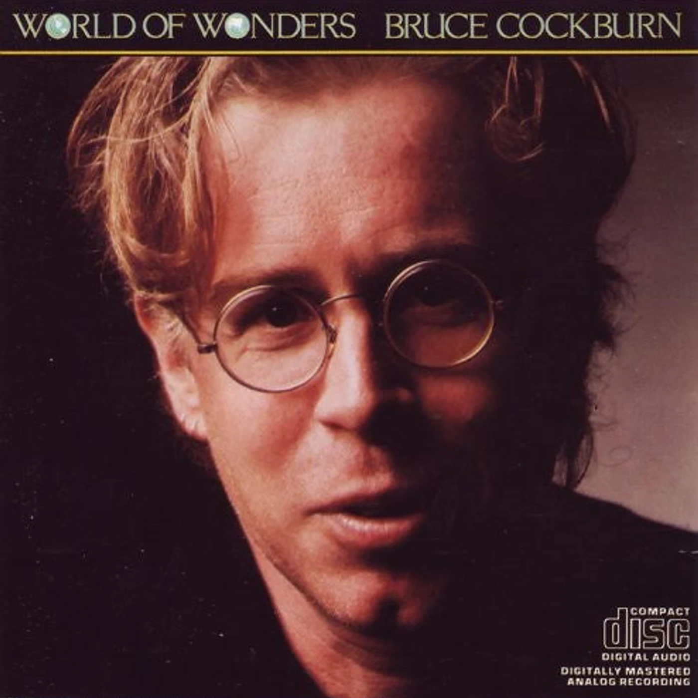 Bruce Cockburn LP Vinyl - World Of Wonders