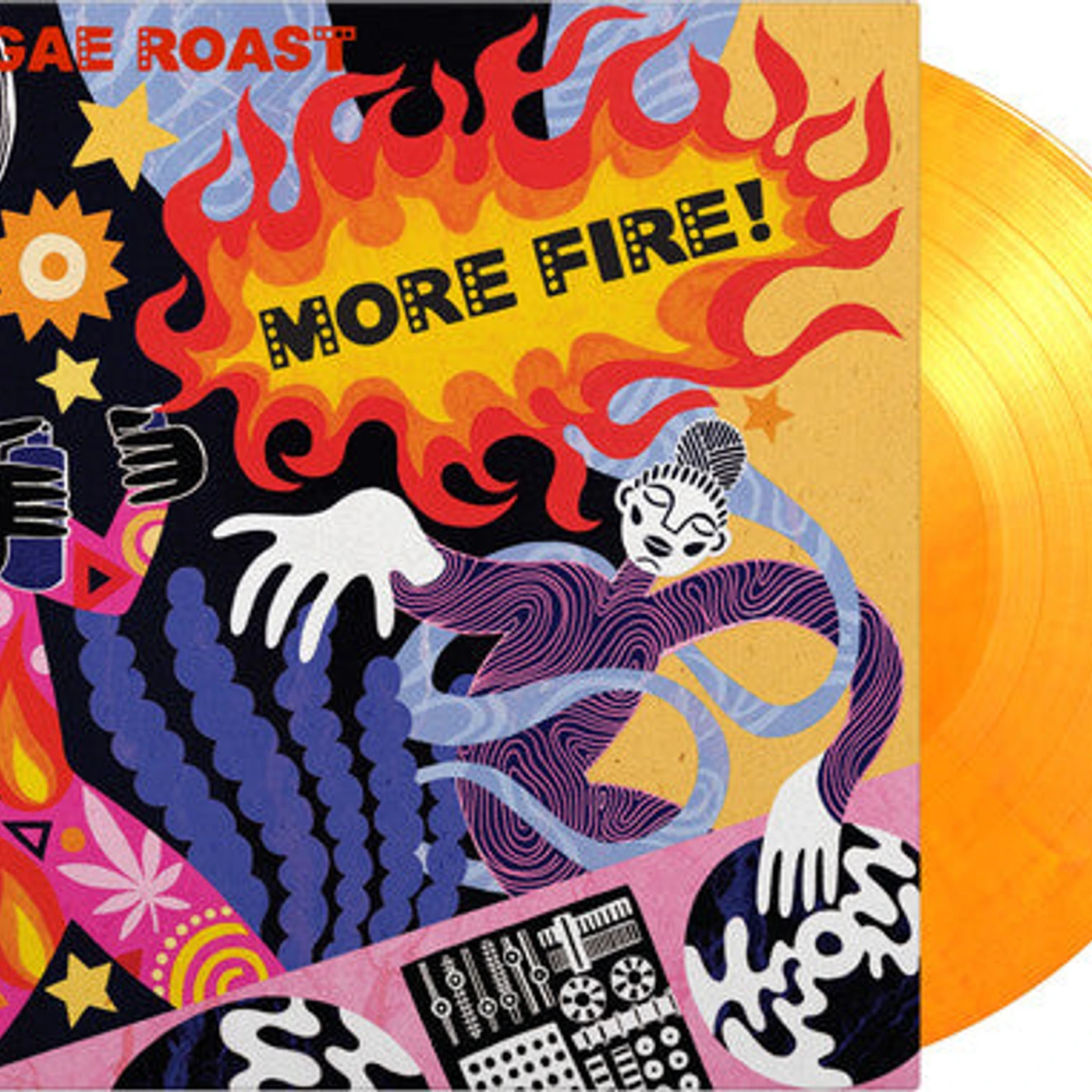 Reggae Roast LP - More Fire (2Lp Coloured Vinyl)