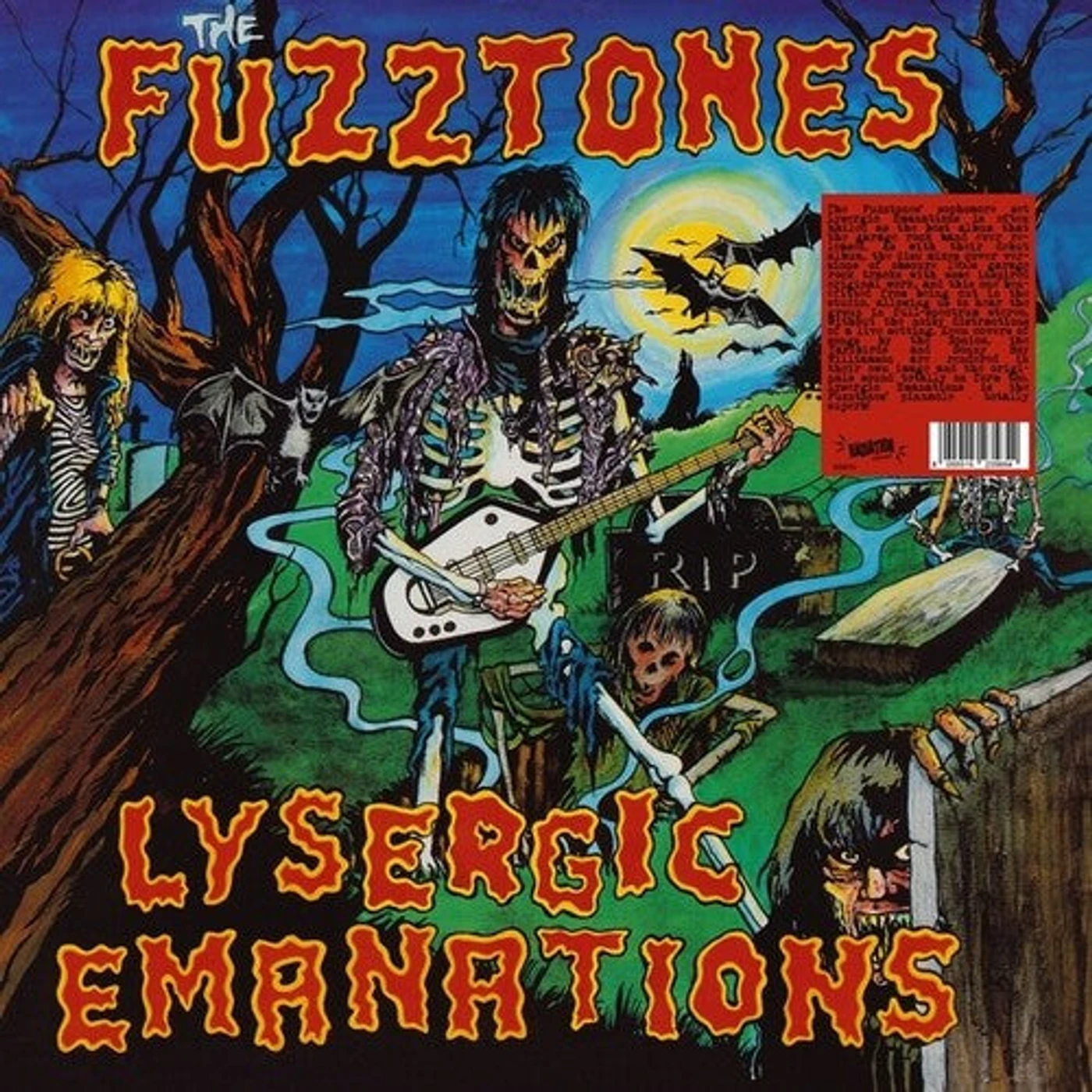 The Fuzztones LP Vinyl - Lysergic Emanation