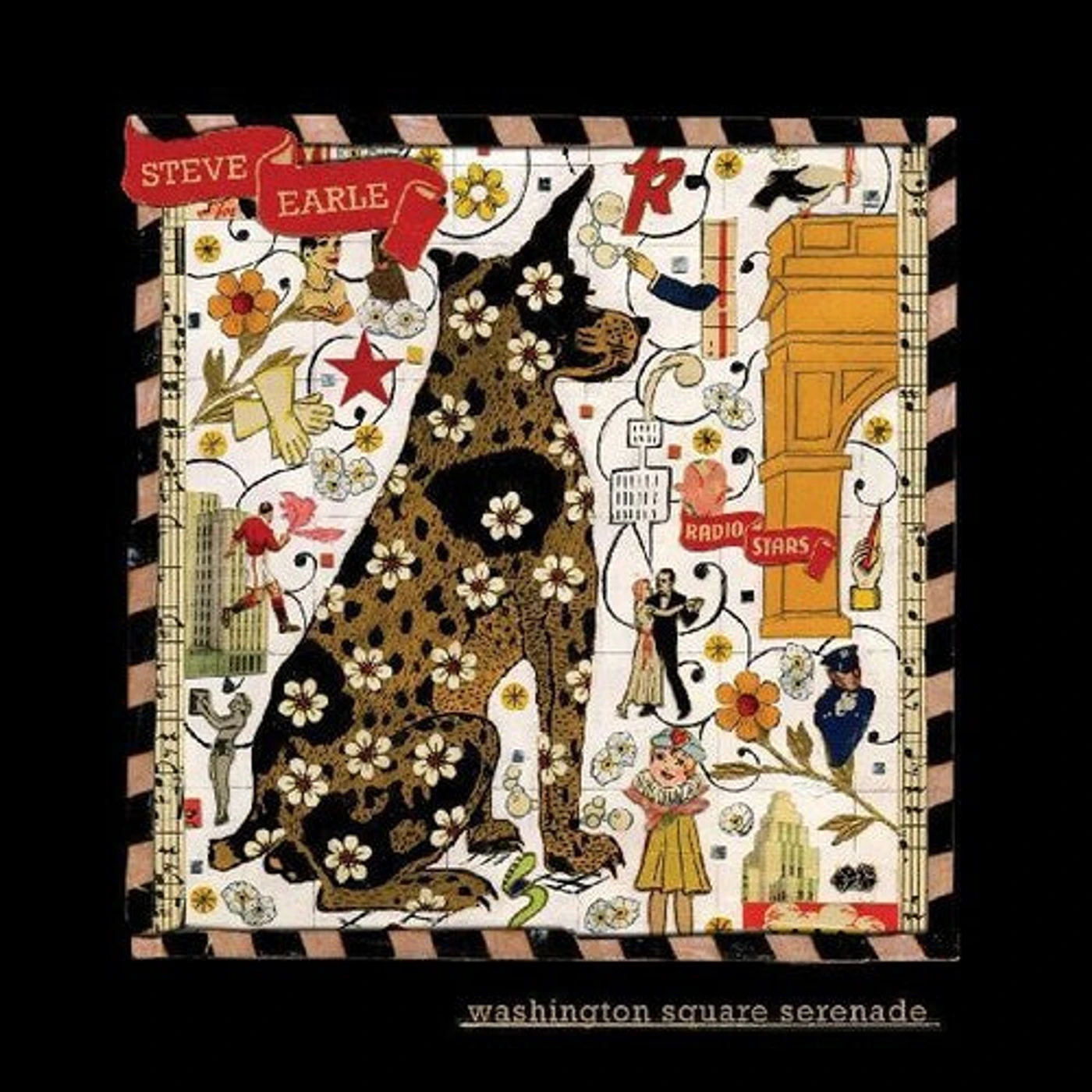 Steve Earle LP Vinyl - Washington Square Serenade (Metallic Gold Color)