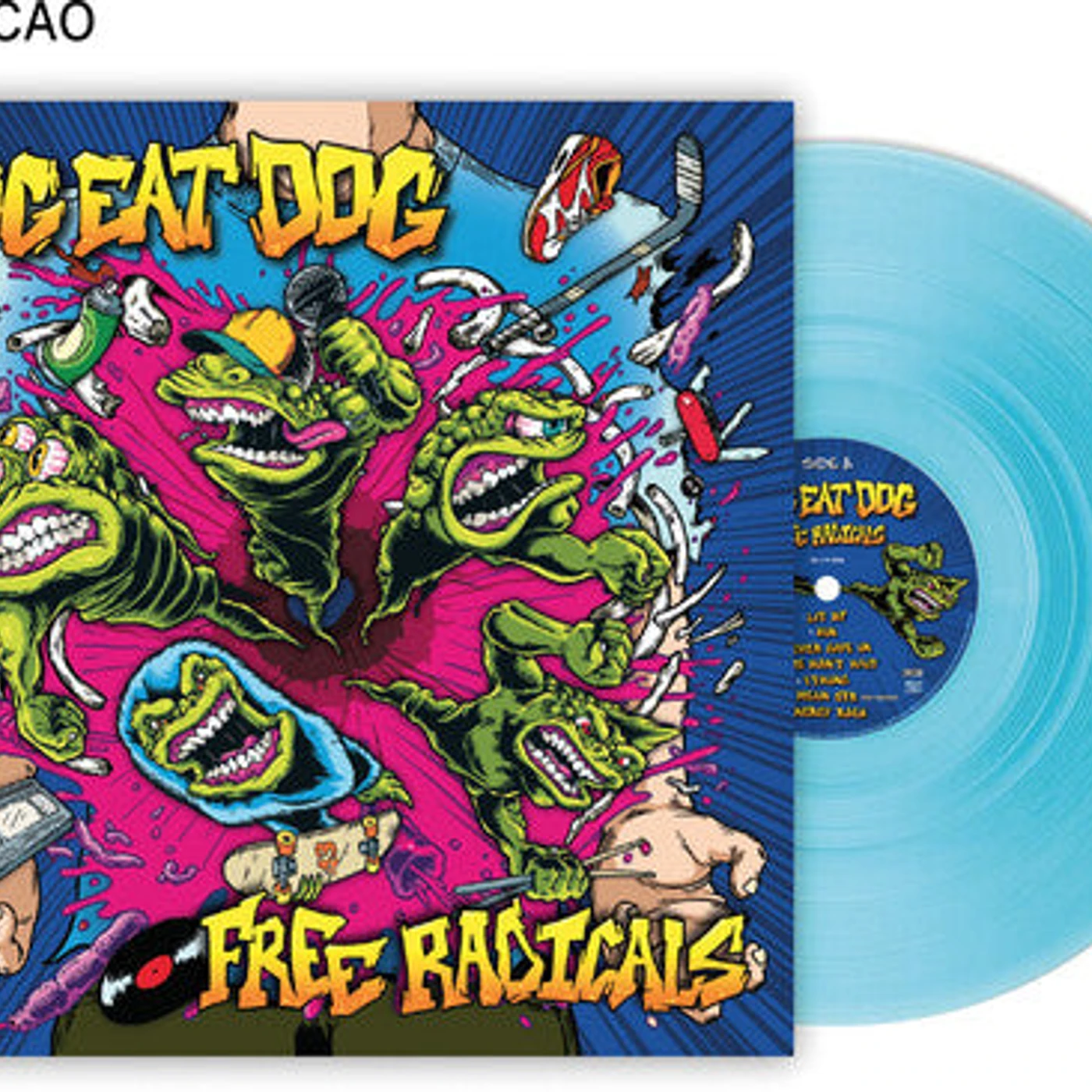 Dog Eat Dog LP - Free Radicals (Ltd. Lp/Curacao Vinyl