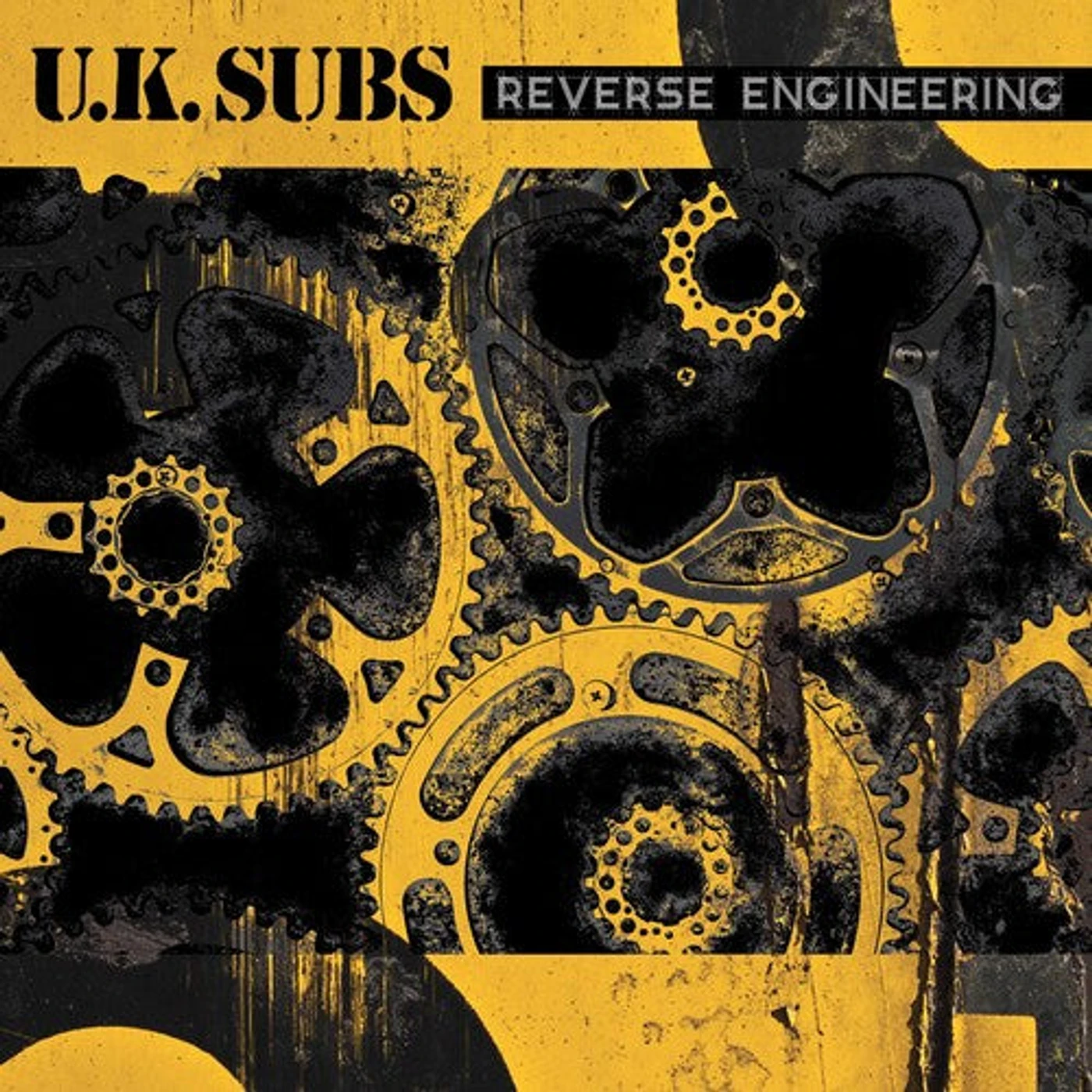 U.K. Subs LP Vinyl - Reverse Engineering - Gold (Coloured Vinyl) (Gol)
