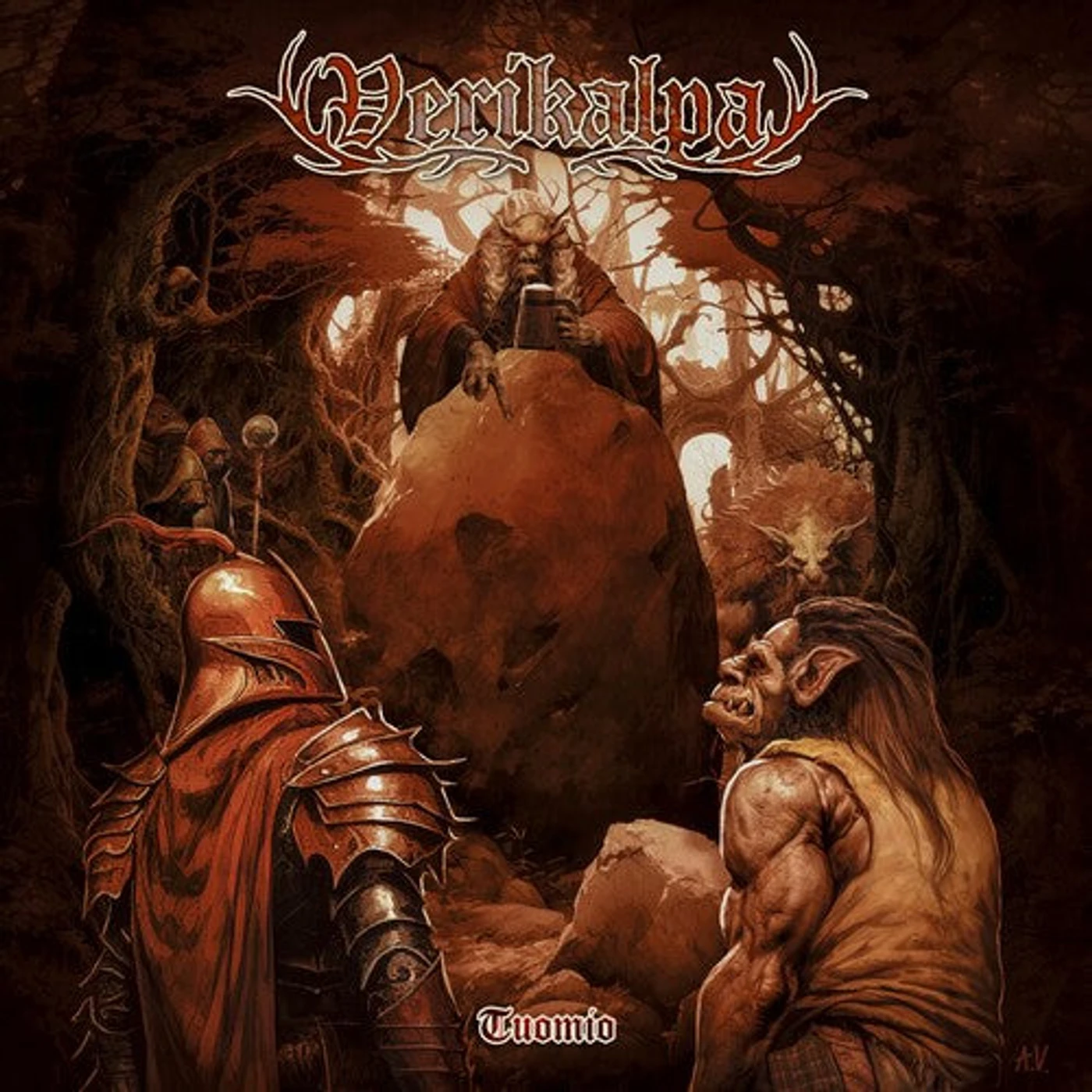 Verikalpa LP - Tuomio (Marbled Red Vinyl)