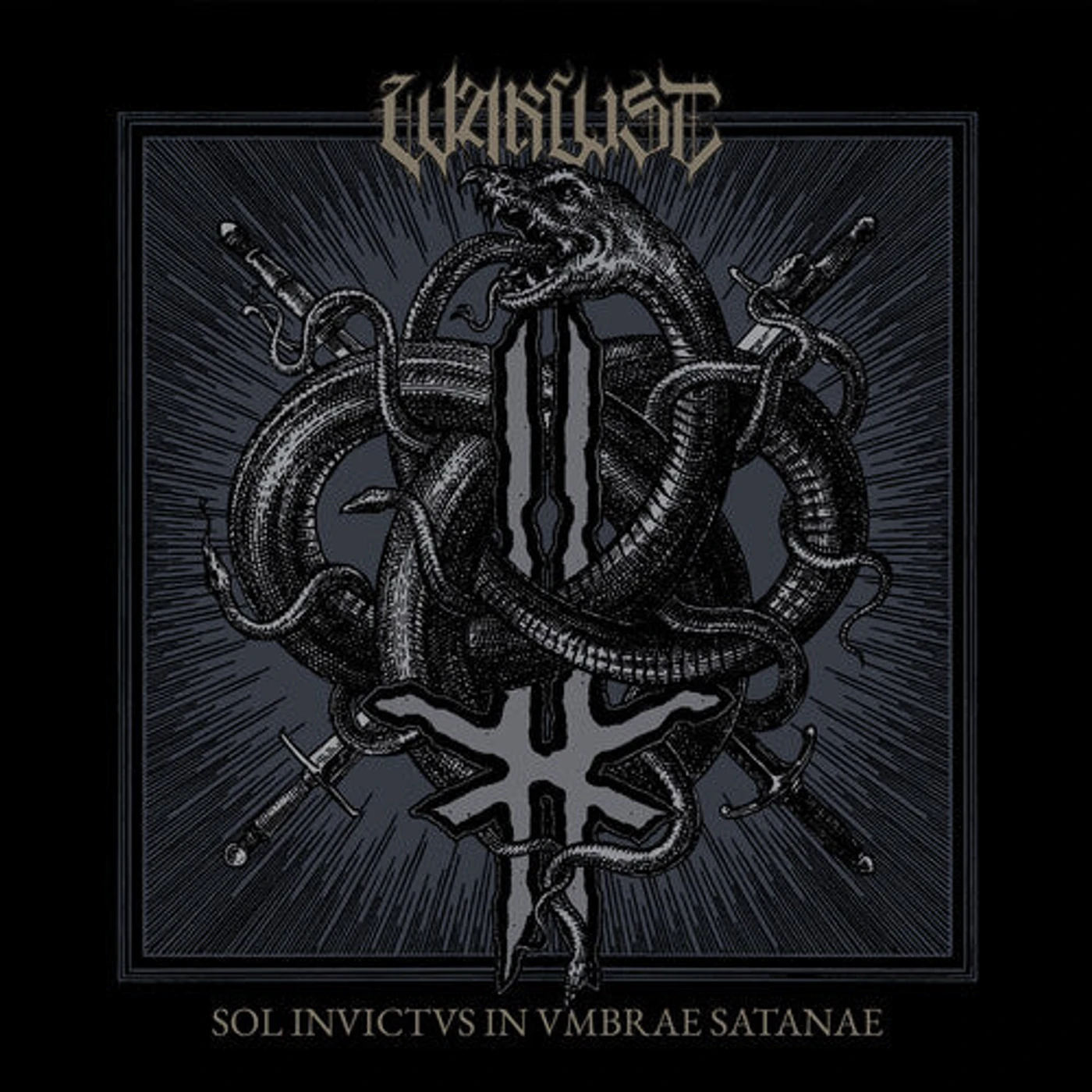 Warlust LP - Sol Invictvs In Vmbrae Satanae (Vinyl)