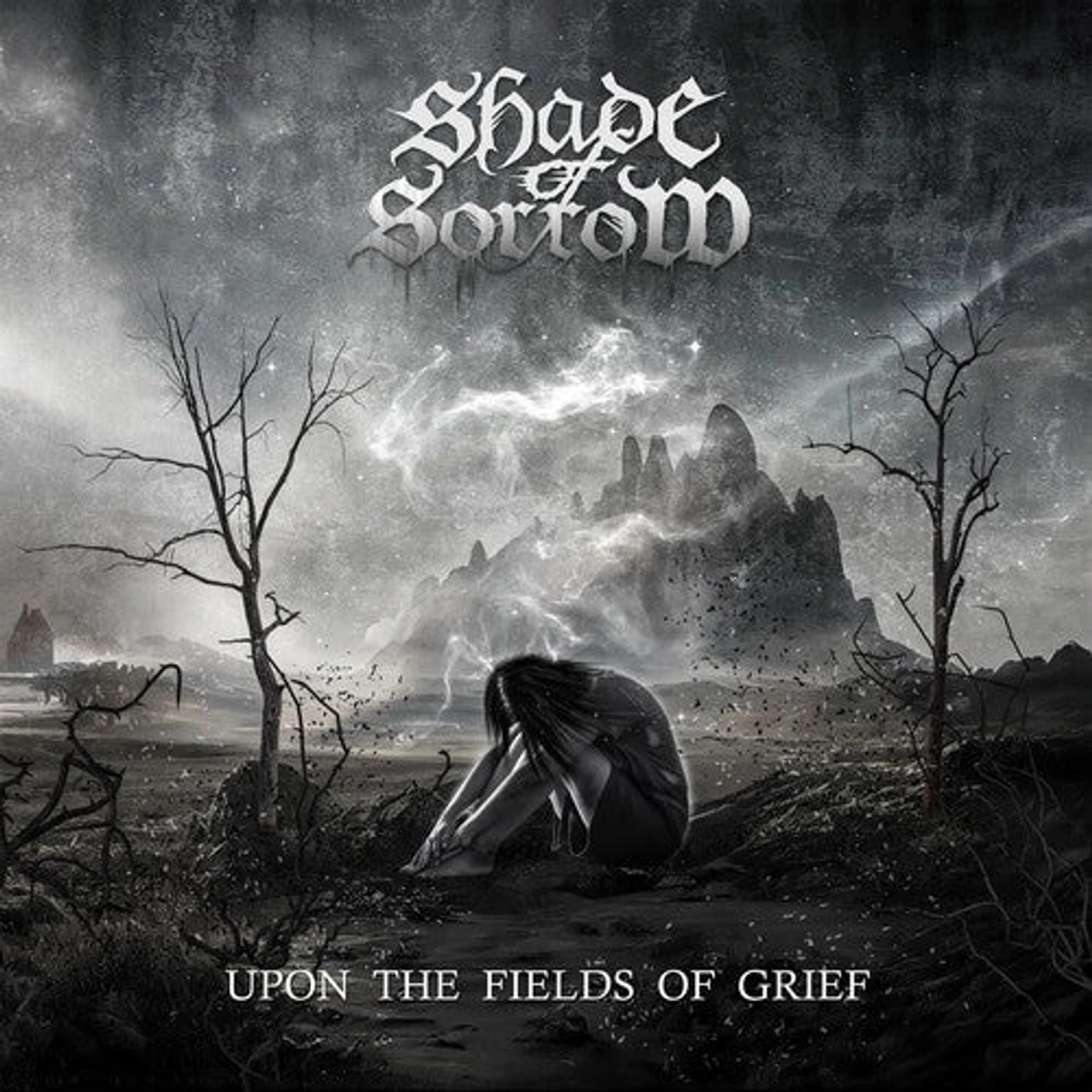 Shade Of Sorrow LP - Upon The Fields Of Grief (Onyx Marble Vinyl)