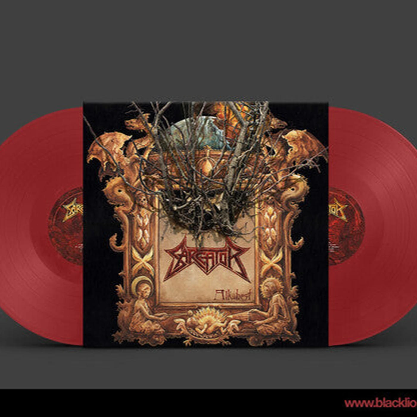 Sarcator LP Vinyl - Alkahest - Red (Coloured Vinyl) (Red)