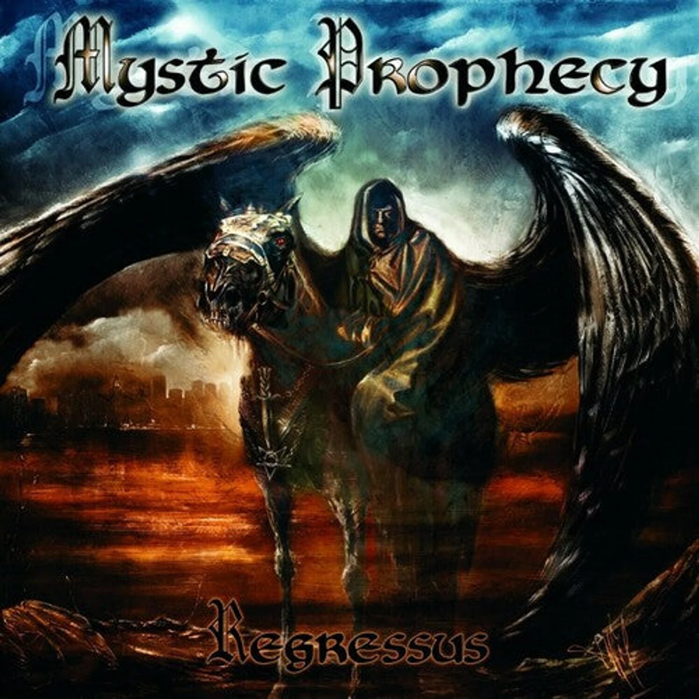 Mystic Prophecy LP - Regressus (Gold Vinyl)