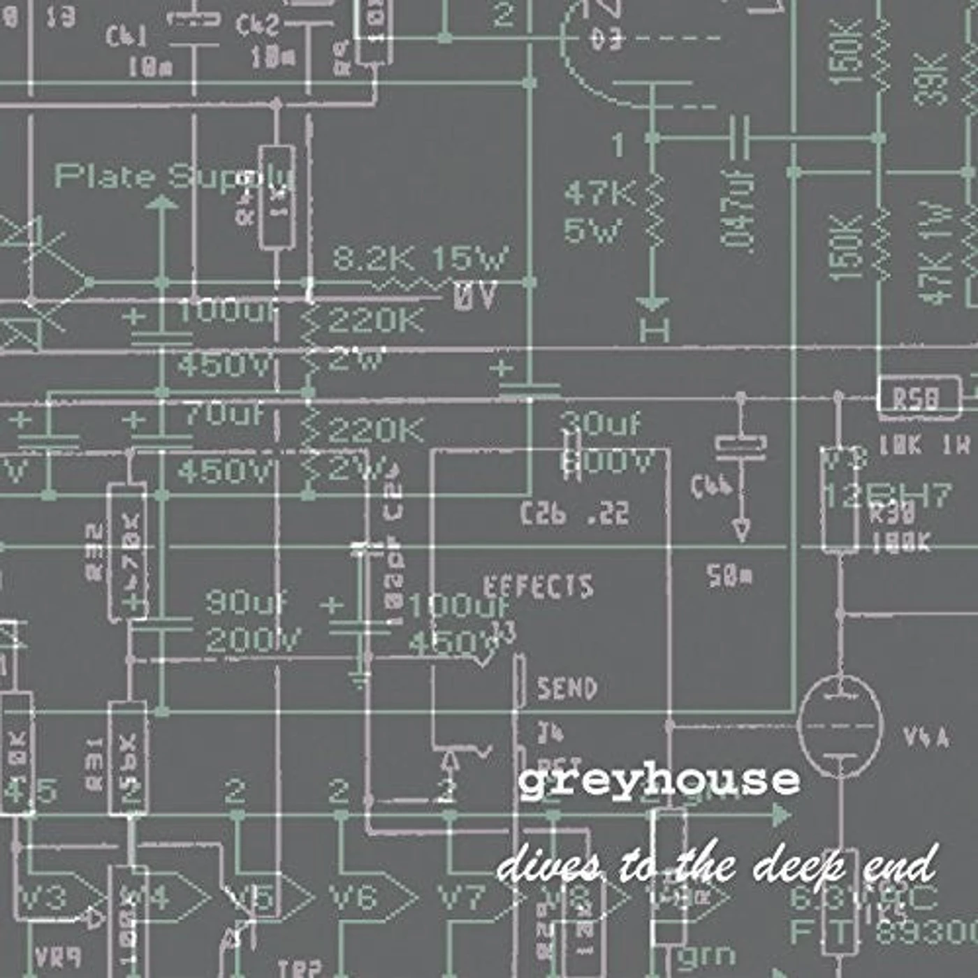 Greyhouse LP Vinyl - Dives To The Deep End (Ltd)
