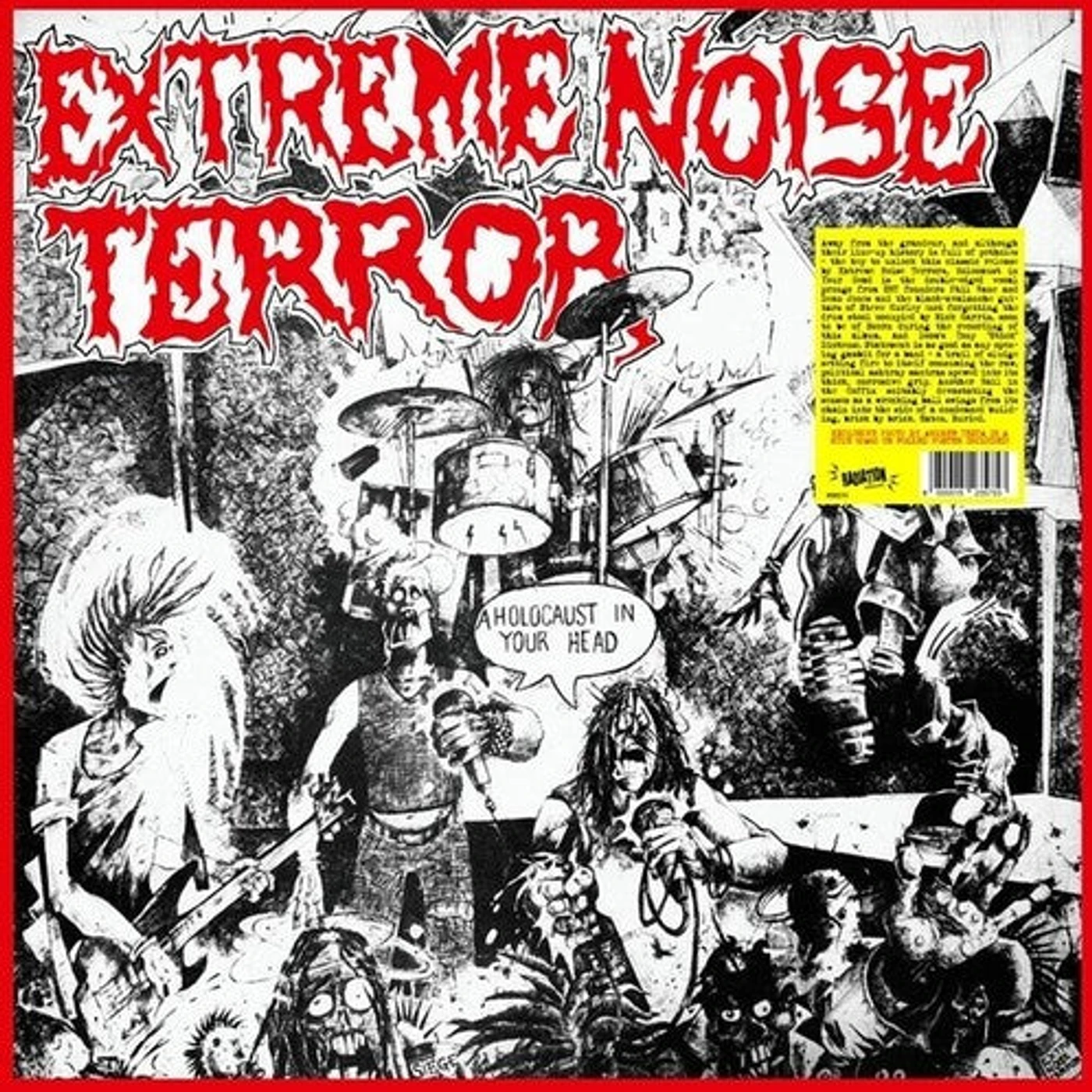 Extreme Noise Terror LP Vinyl - Holocaust In Your Head